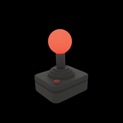 Joystick High-Quality 3D Model