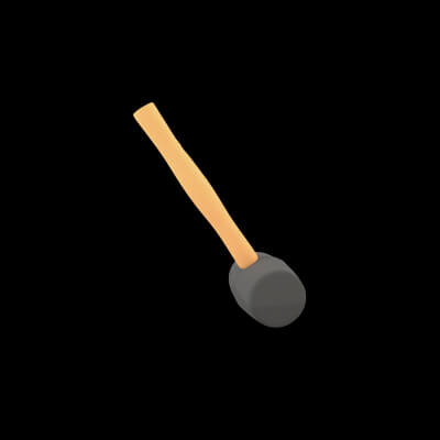 Mallet High-Quality 3D Model