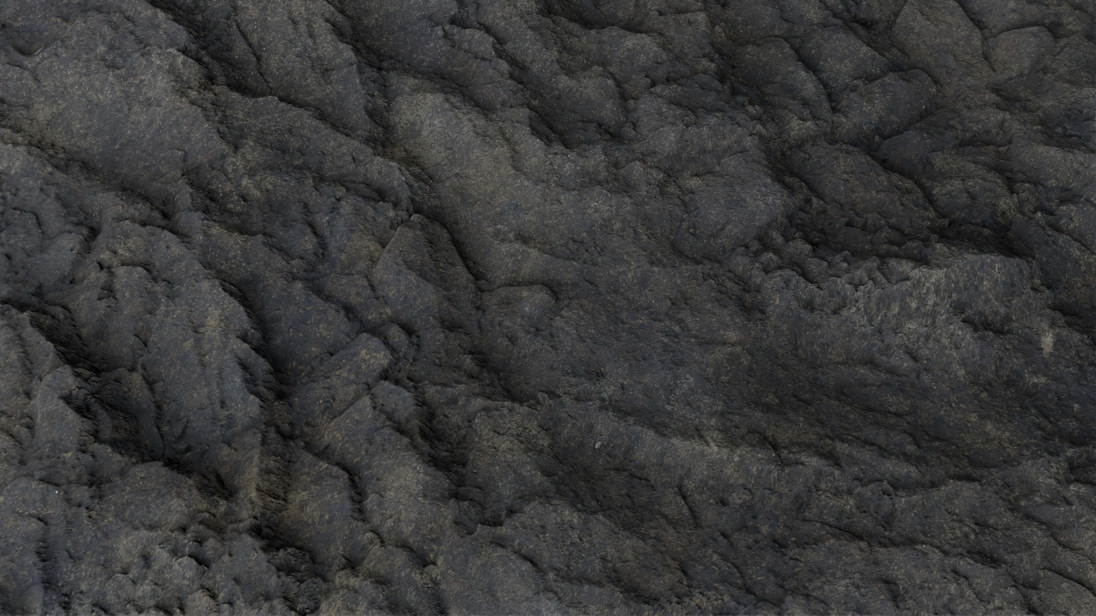 Volcanic Rock 8K PBR Texture Combo 3D Texture