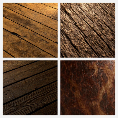 Wood PBR Texture Set