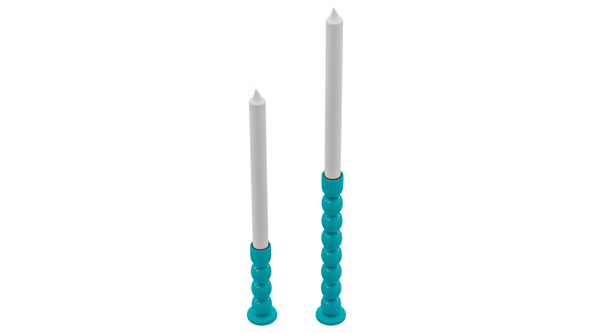 Bobbin Candle Holder Small 3D Model