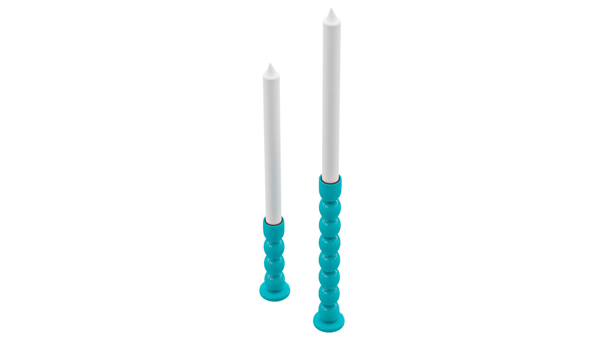 Bobbin Candle Holder Small 3D Model
