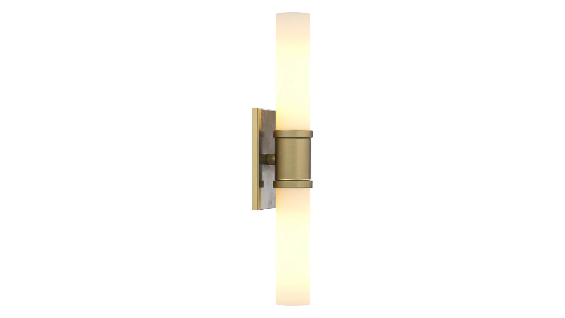 Evelien 2-Light Dimmable Metal Vanity Light 3D Model