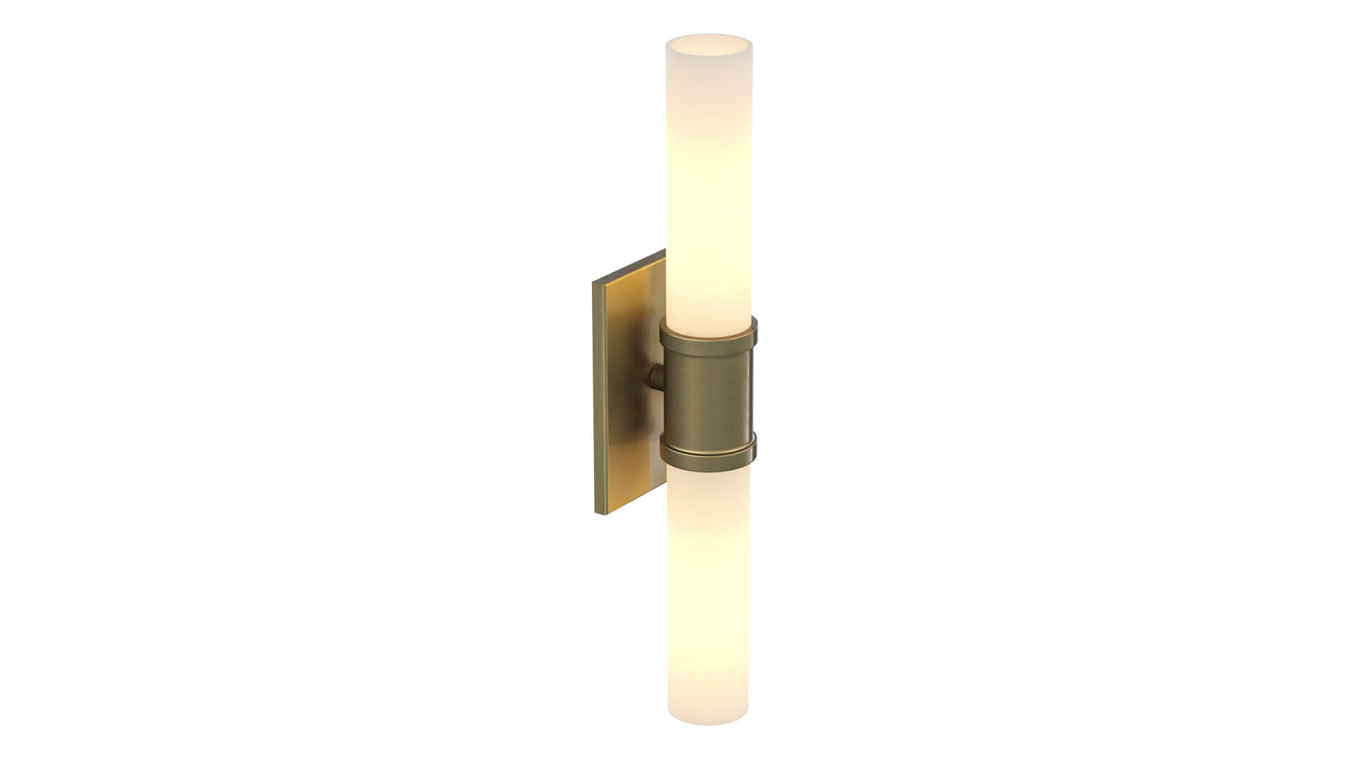 Evelien 2-Light Dimmable Metal Vanity Light 3D Model