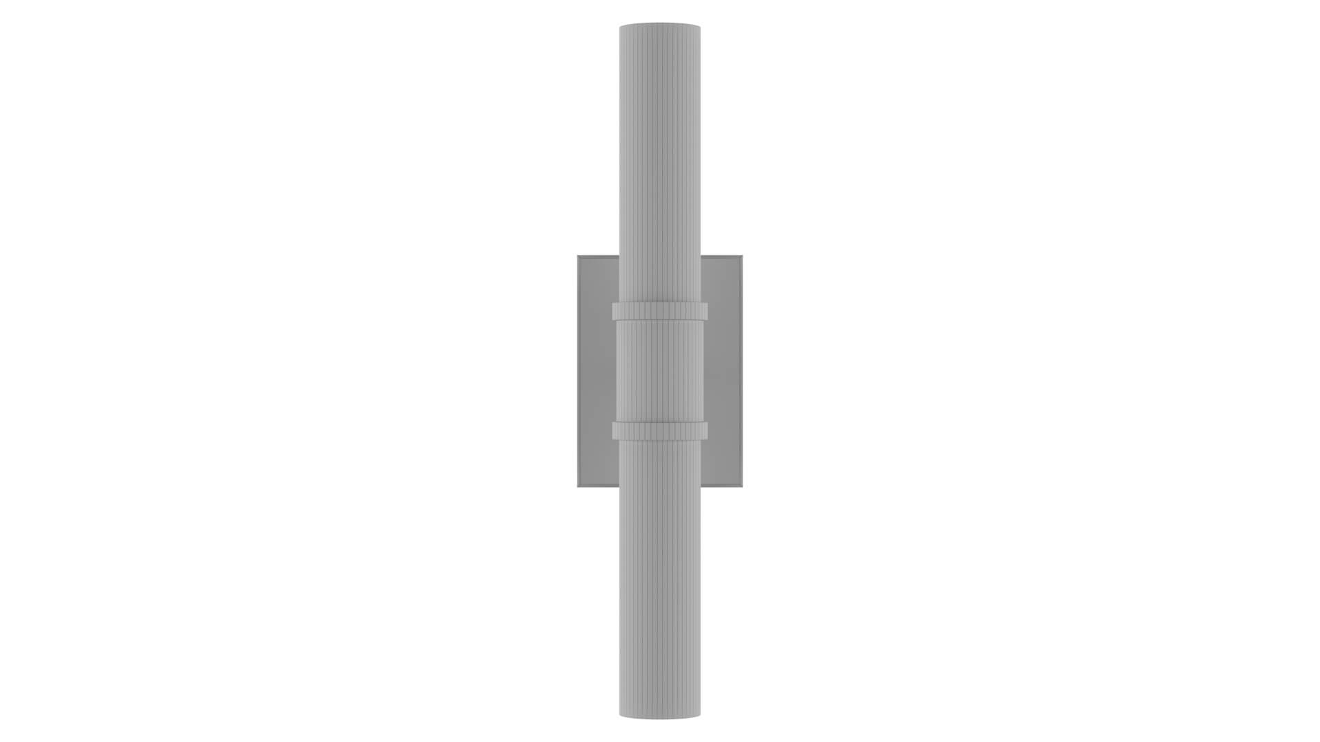 Evelien 2-Light Dimmable Metal Vanity Light 3D Model