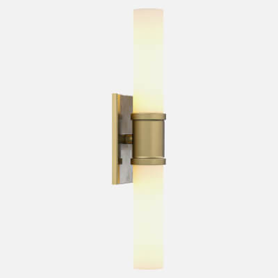Evelien 2-Light Dimmable Metal Vanity Light