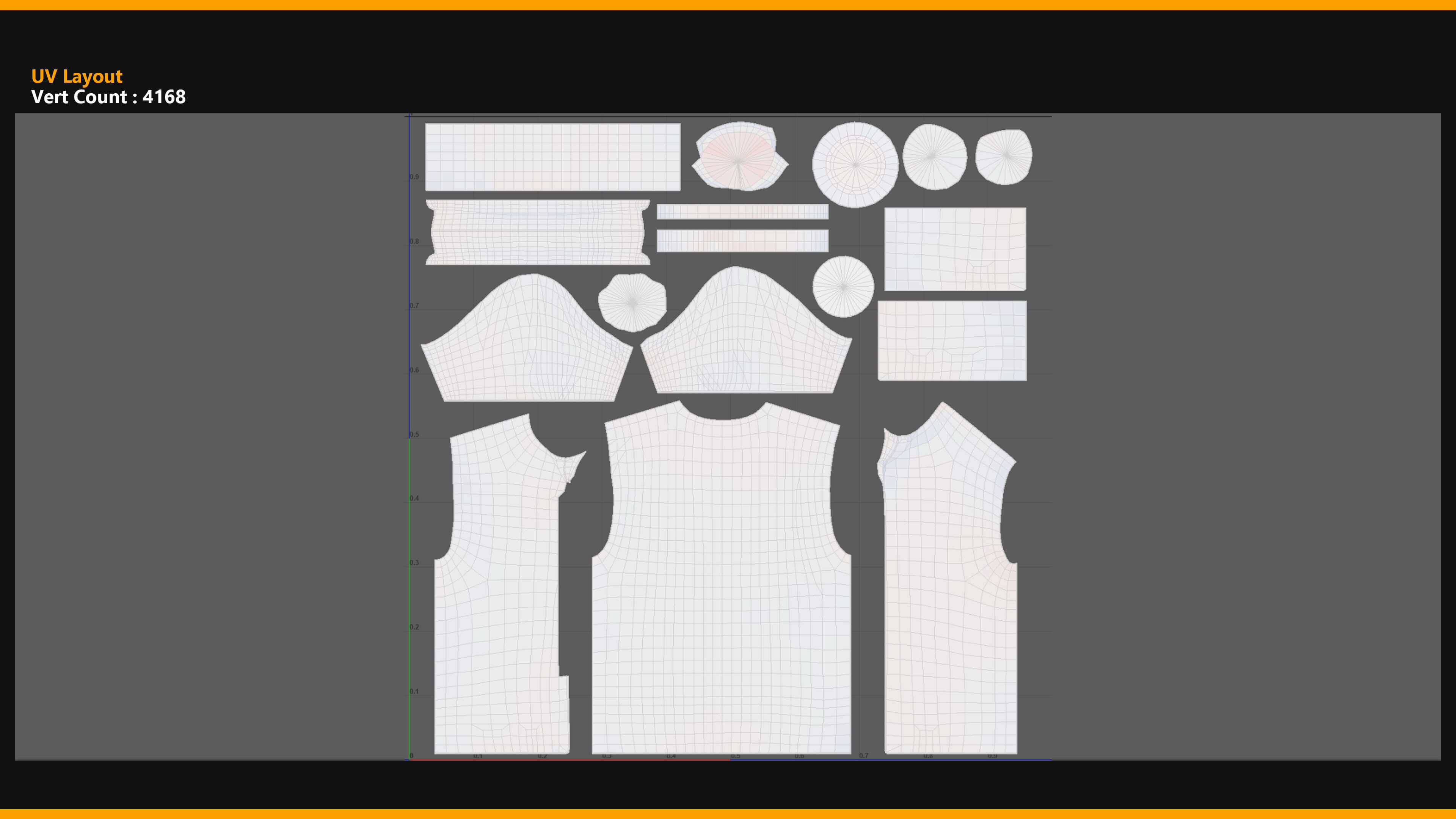 Dress Shirt 001 for MetaHuman mhpkg 3D Model