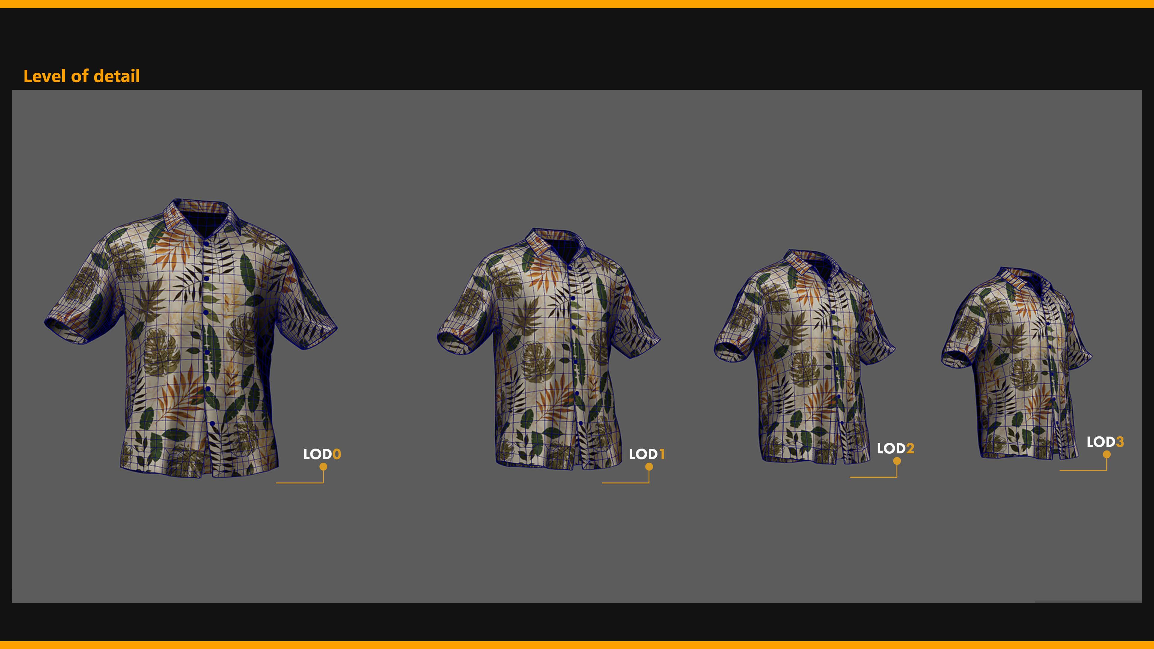 Dress Shirt 001 for MetaHuman mhpkg 3D Model