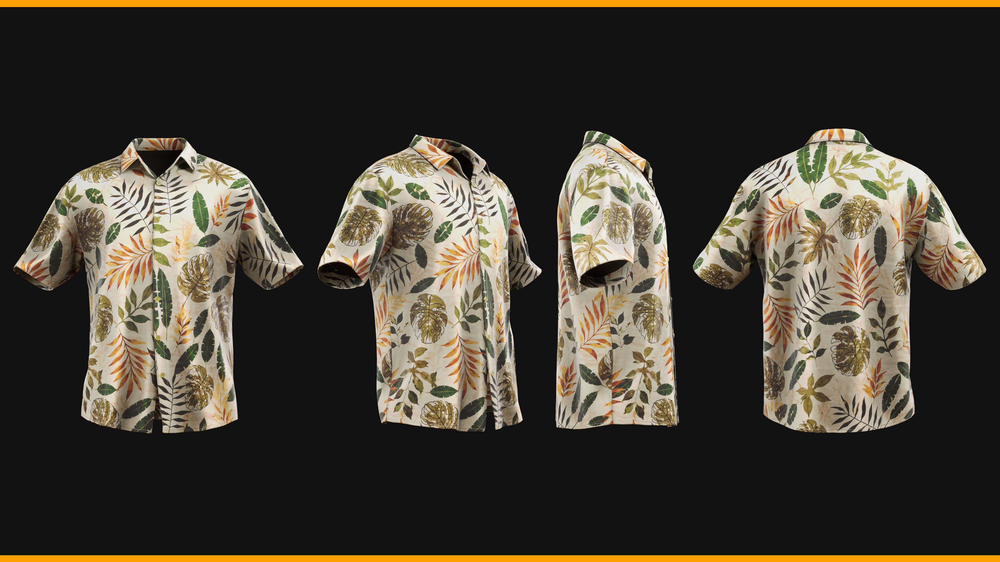 Dress Shirt 001 for MetaHuman mhpkg 3D Model