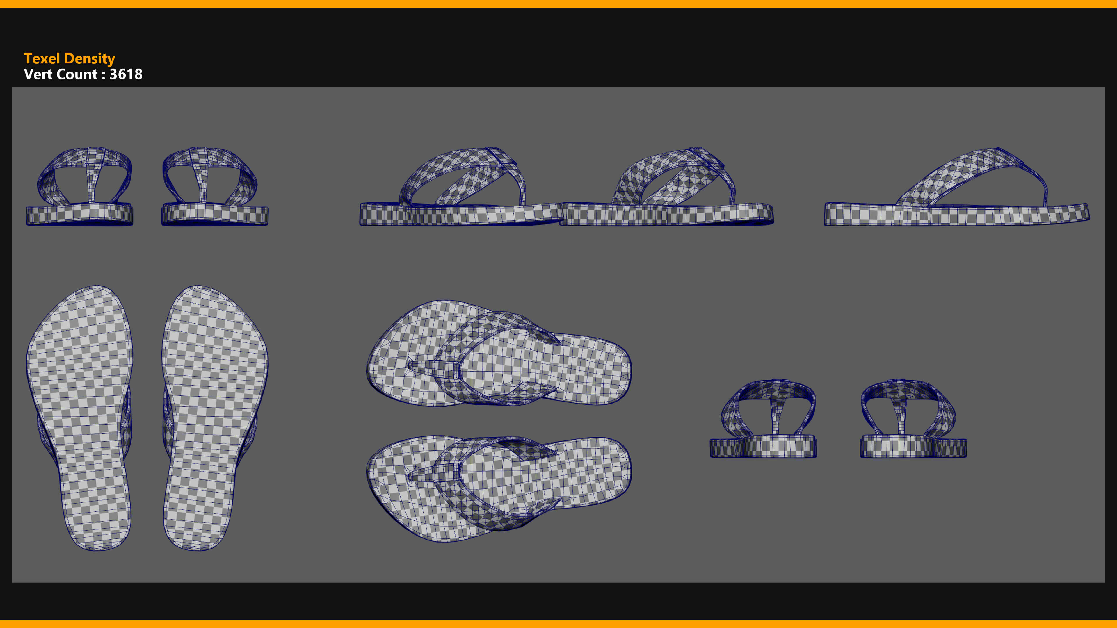 Flip Flop 001 or MetaHuman MhPkg 3D Model