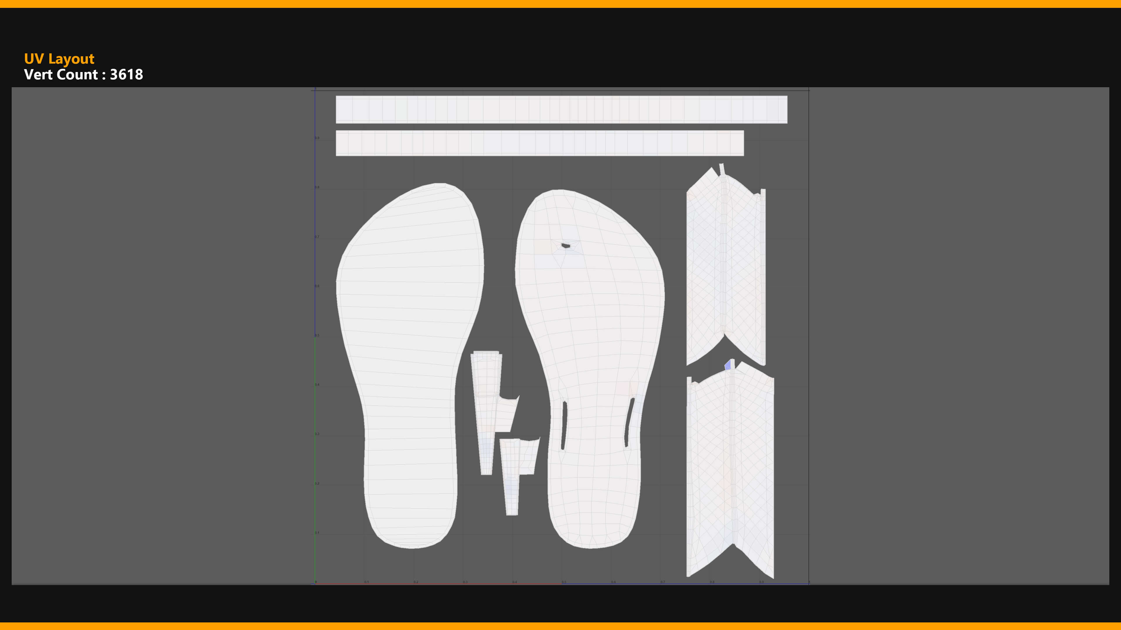 Flip Flop 001 or MetaHuman MhPkg 3D Model