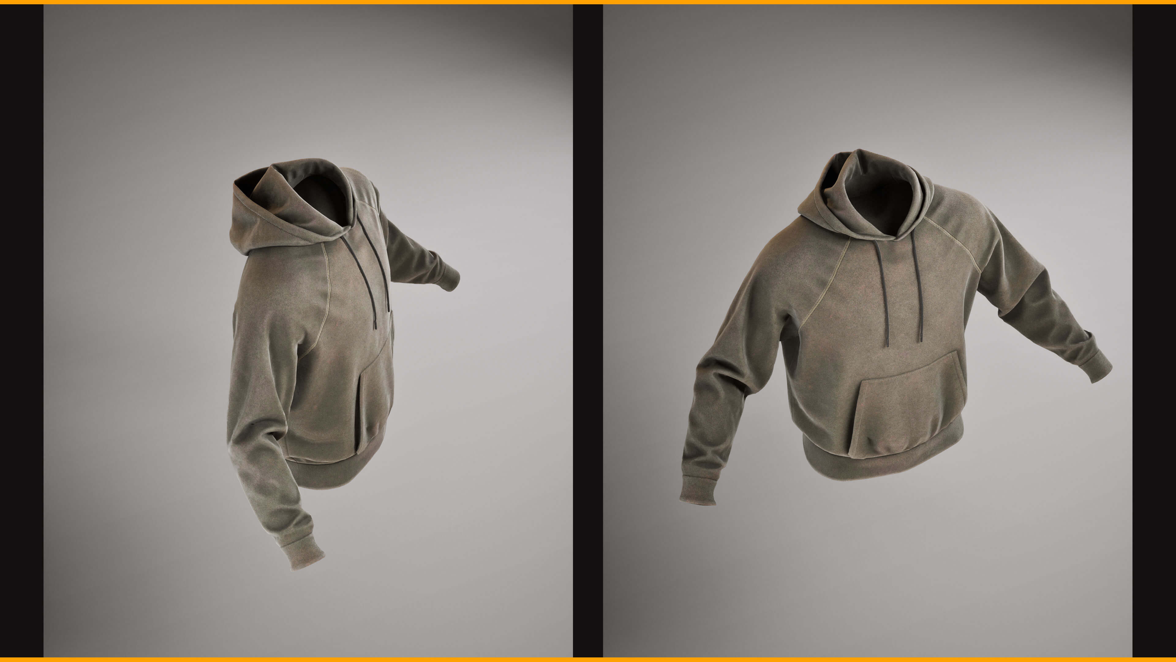 Hoodie 001 for Metahuman Low-Poly 3D Model MHPKG Source 3D Model