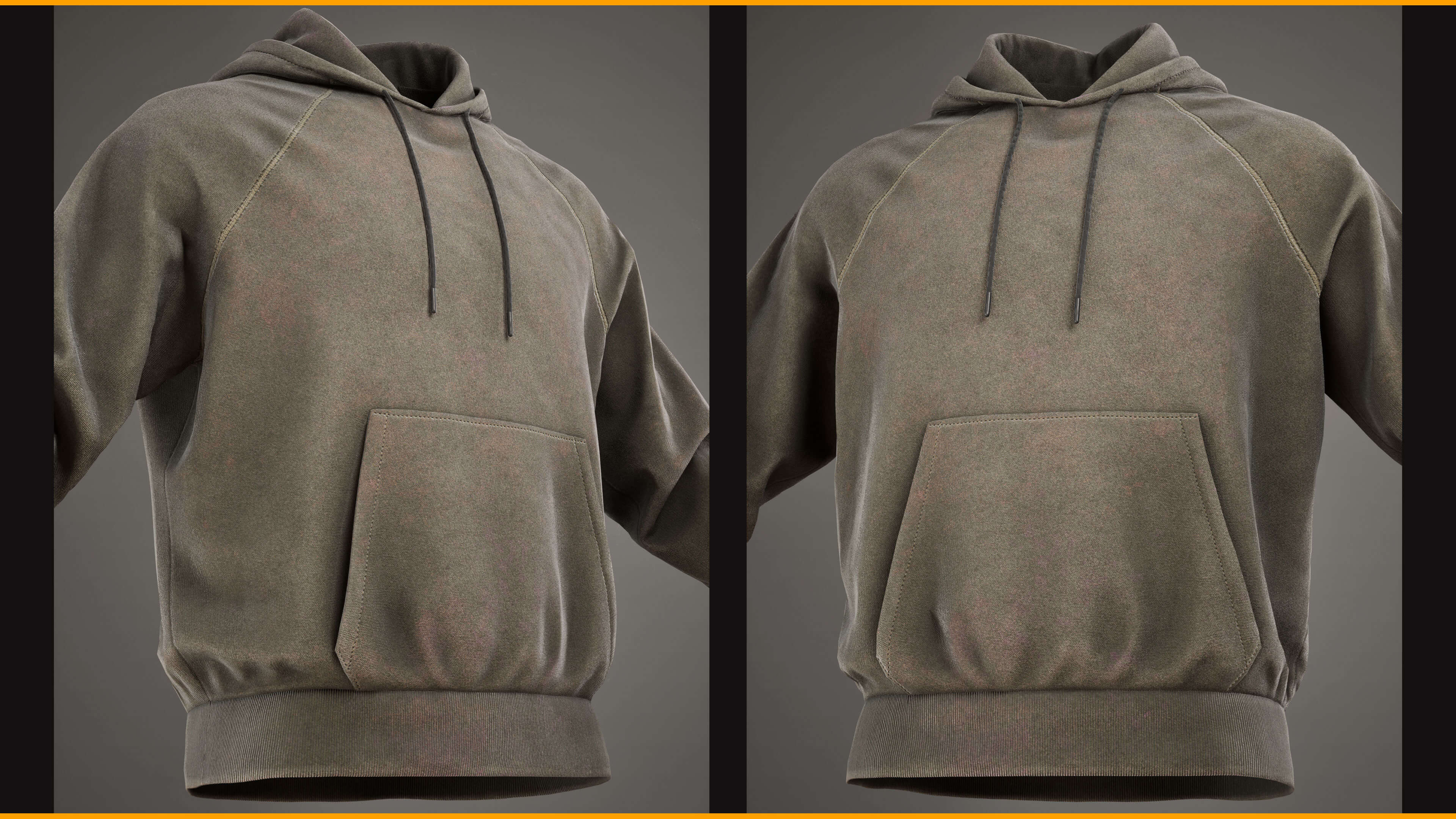 Hoodie 001 for Metahuman Low-Poly 3D Model MHPKG Source 3D Model