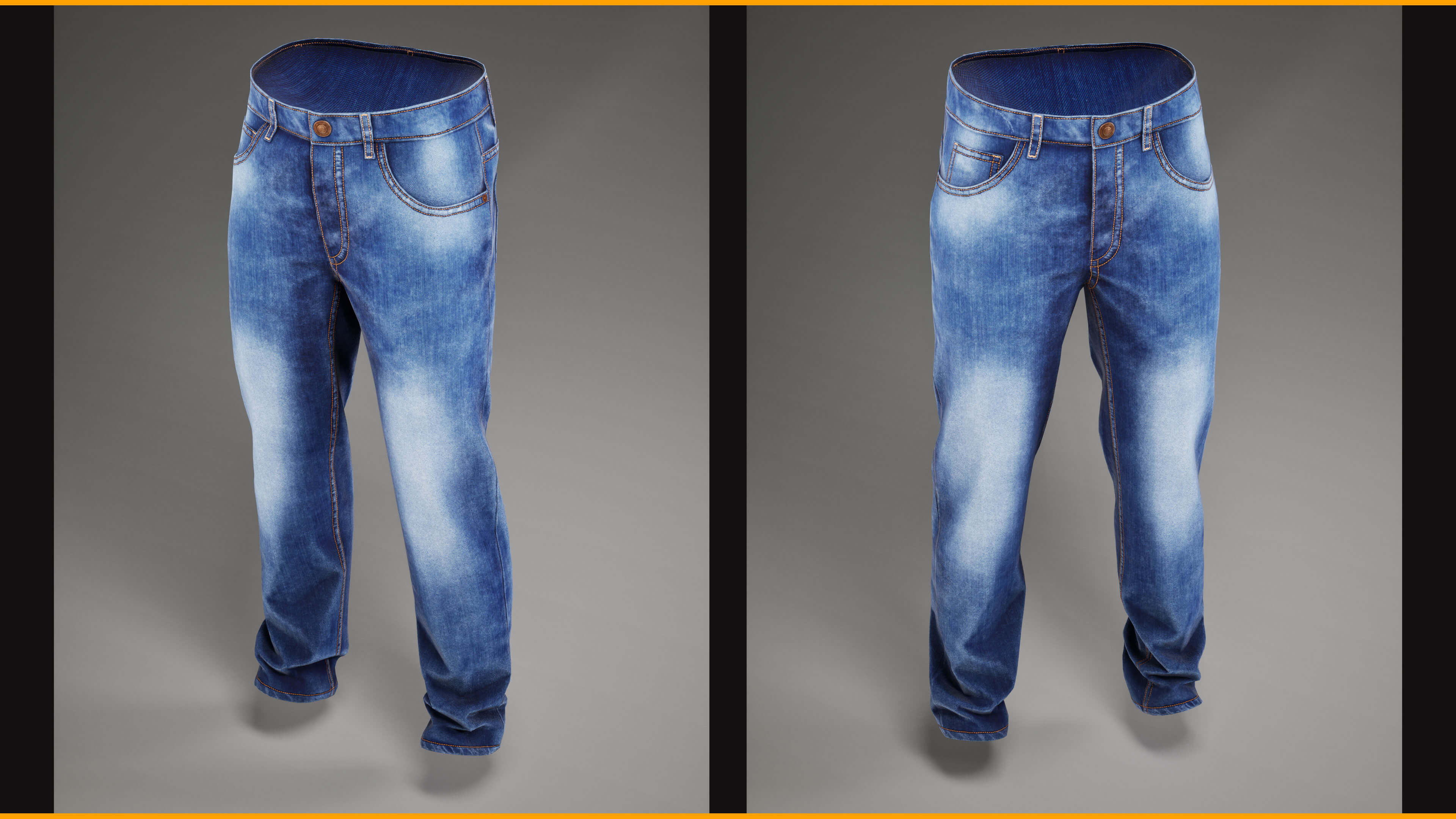 Jeans 002 ZBrush / Clo3D & Marvelous Designer / Substan 3D Model