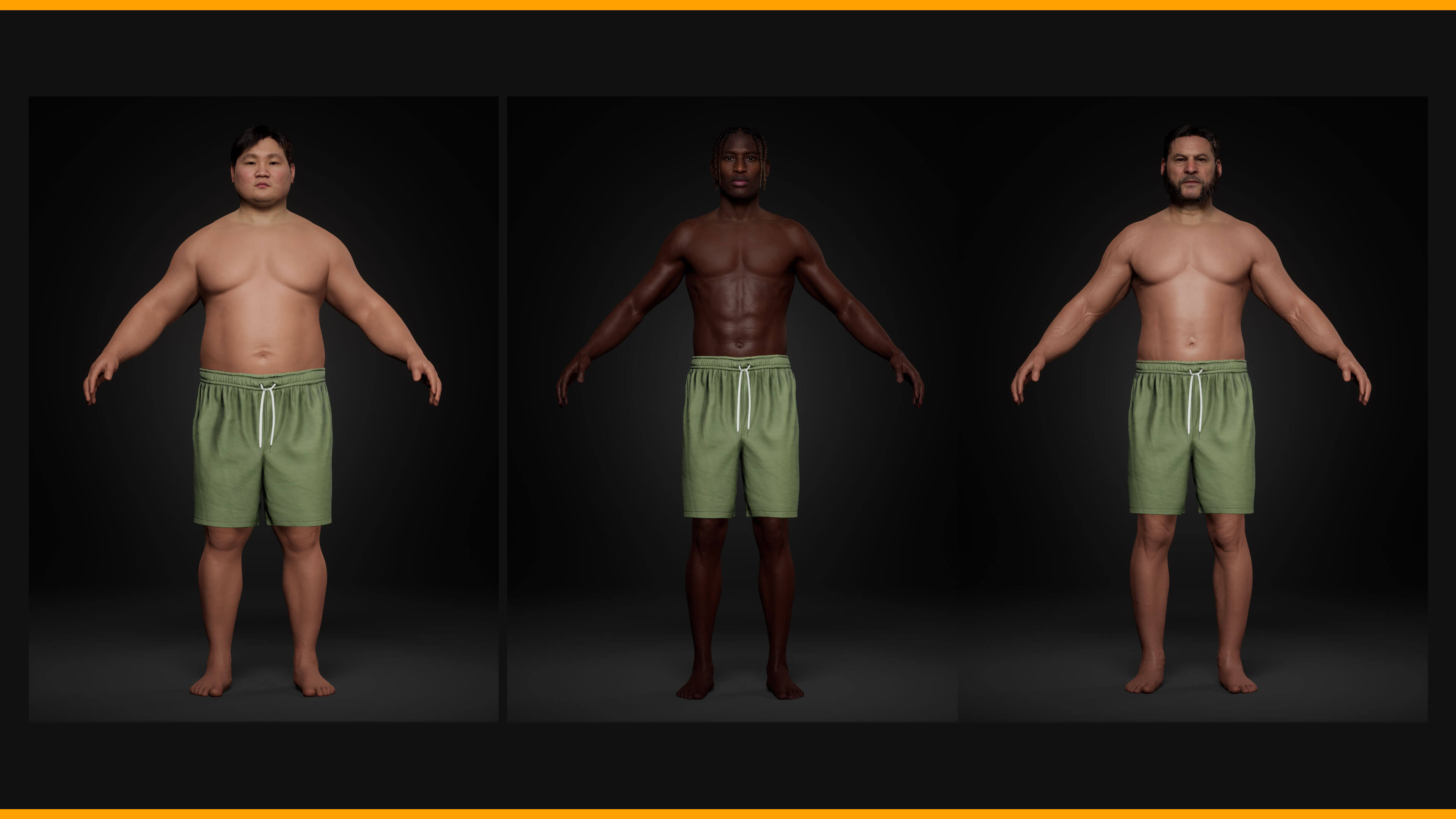 Short Swimming 001 for MetaHuman - MHPKG 3D Model