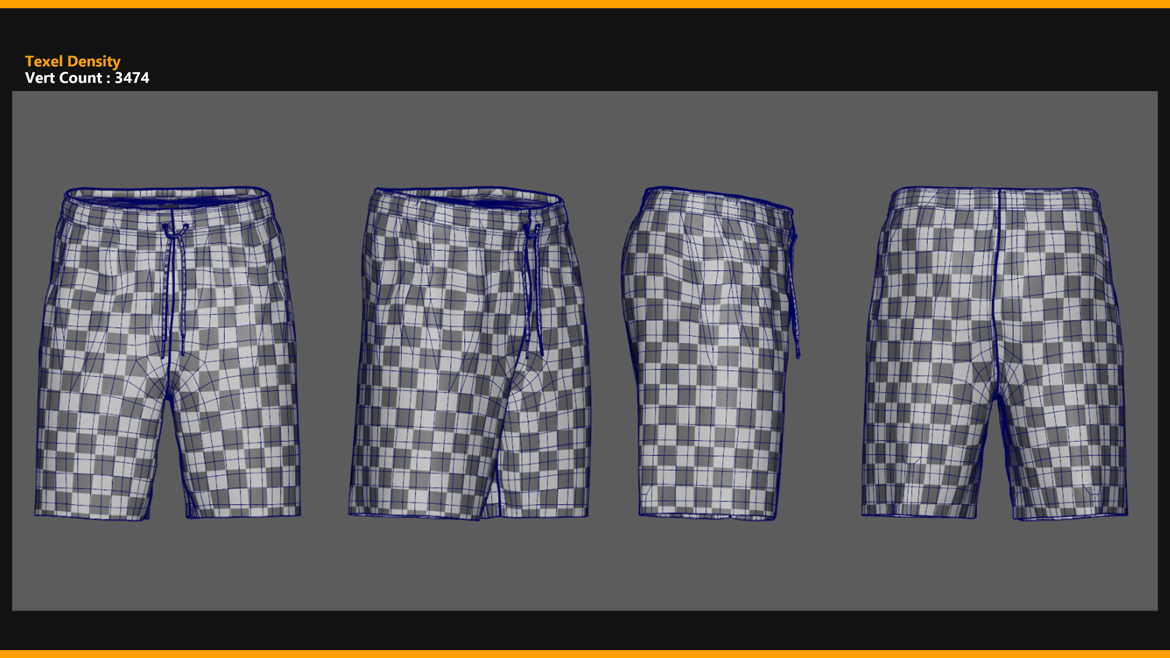 Short Swimming 001 for MetaHuman - MHPKG 3D Model