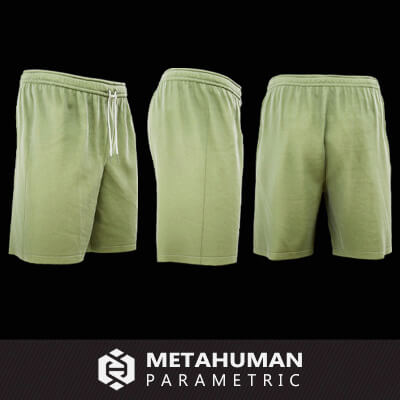 Short Swimming 001 for MetaHuman - MHPKG