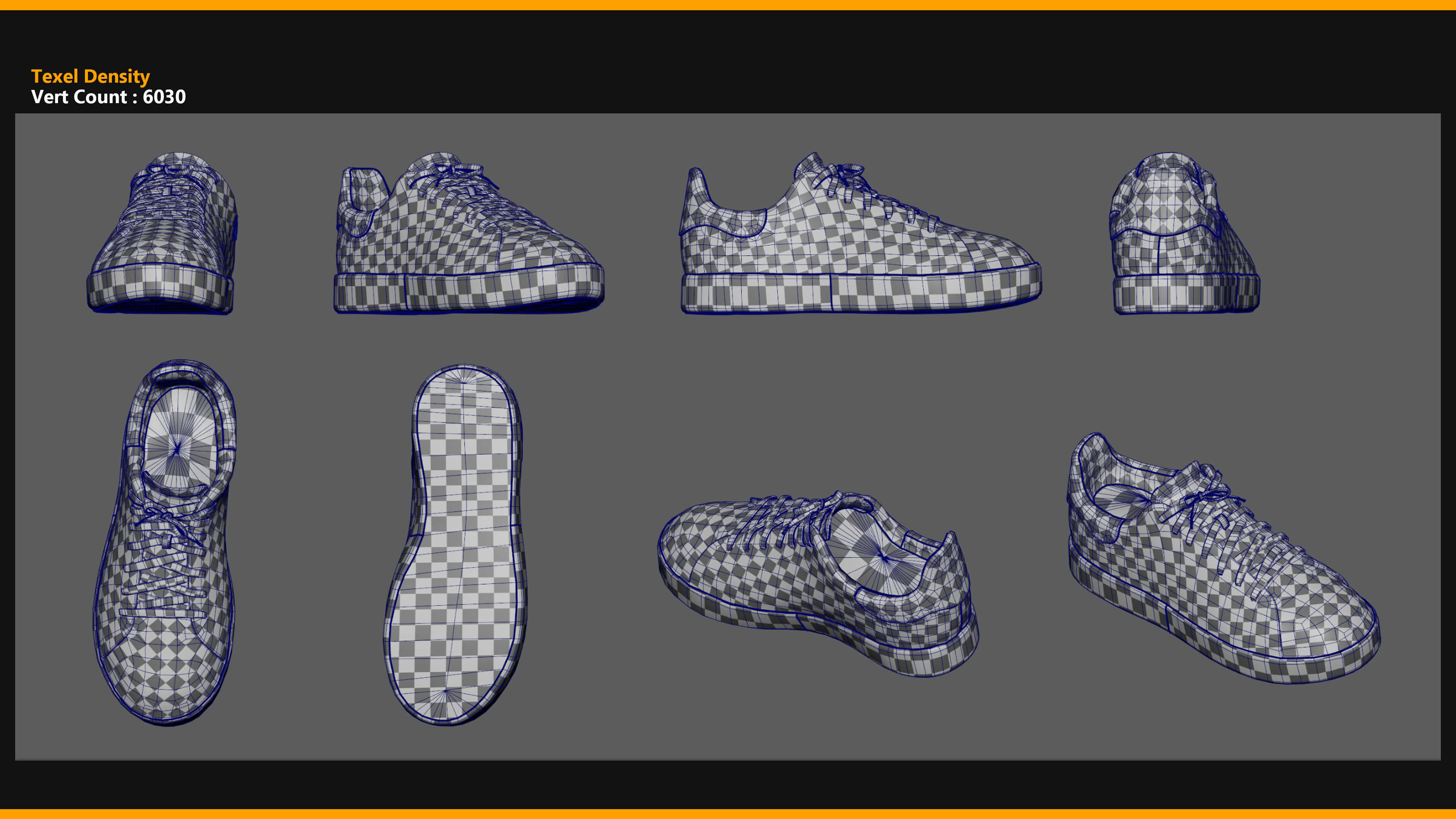 Sneakers 003 ZBrush / Substance Painter / MHPKG 3D Model