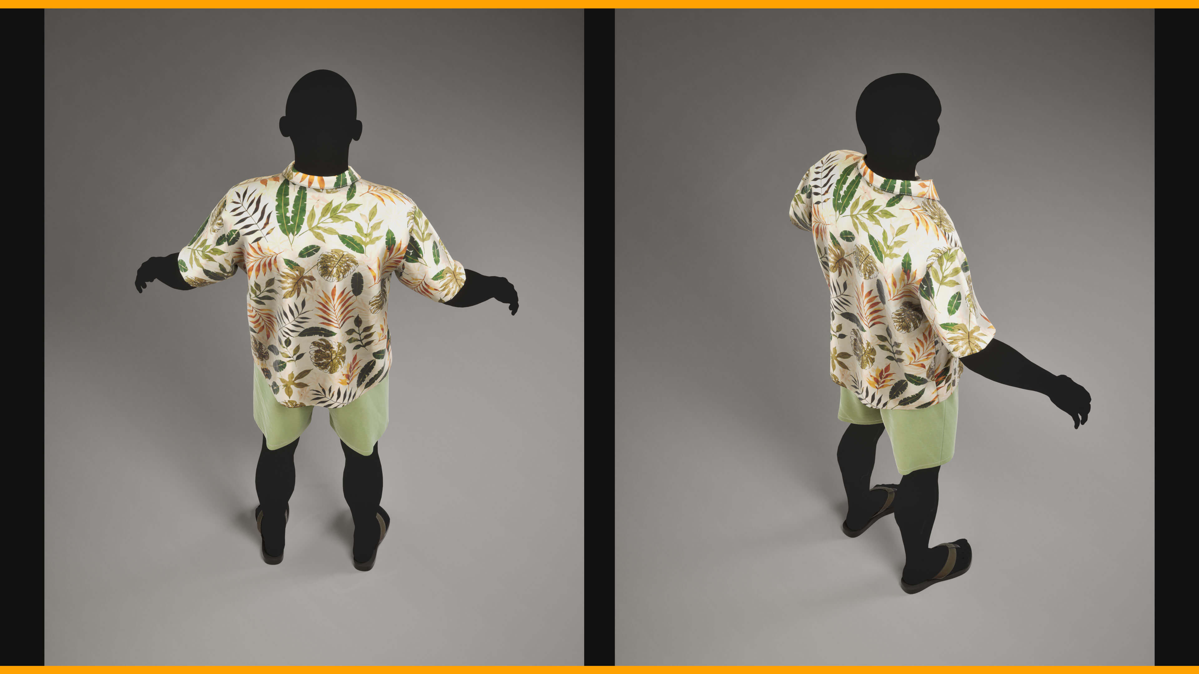 Tropical Summer Outfit for Matahuman 006 - MHPKG 3D Model