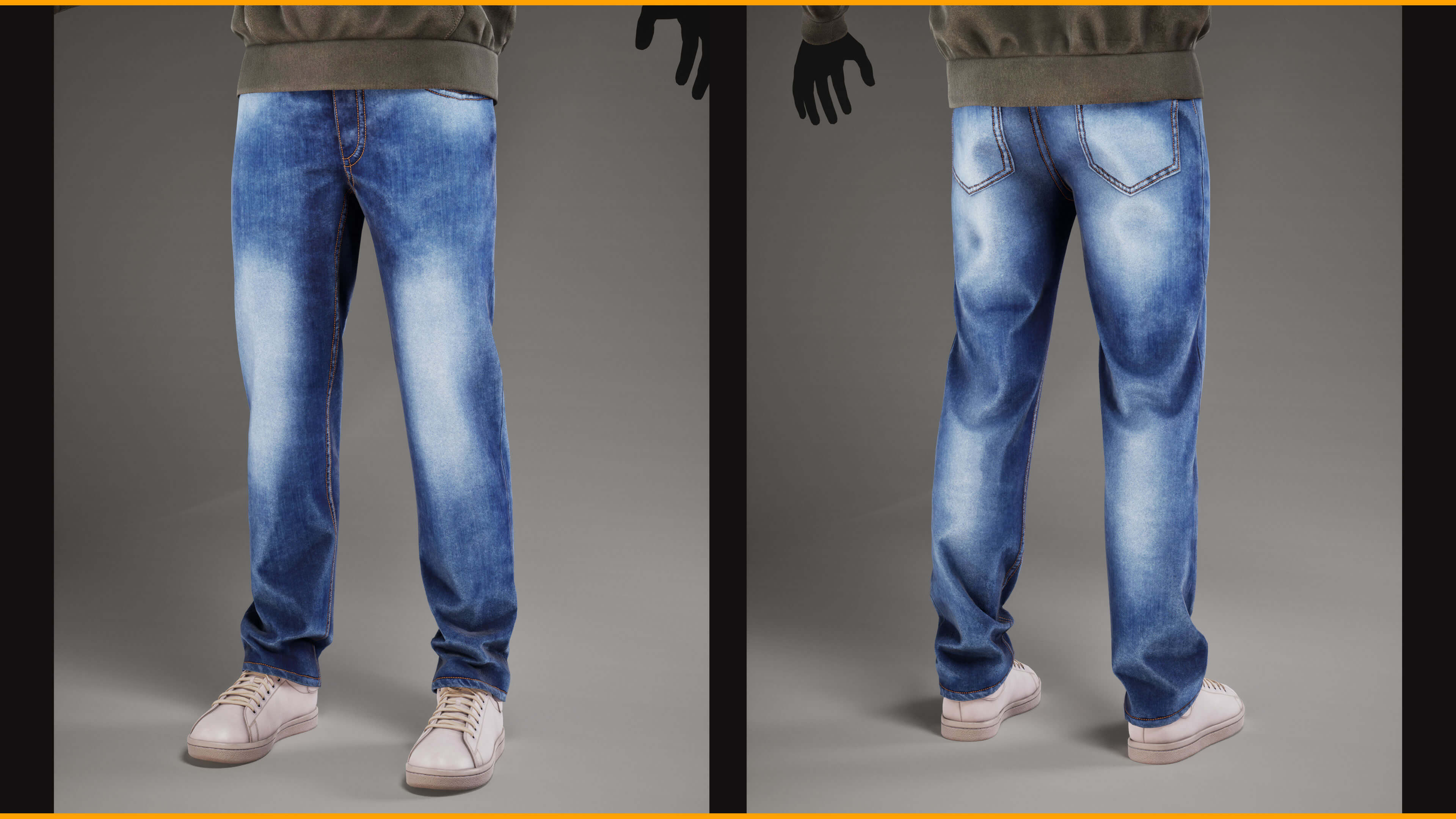 Urban Street Casual Outfit 003 ZBrush / Clo3D &amp Marvelo 3D Model