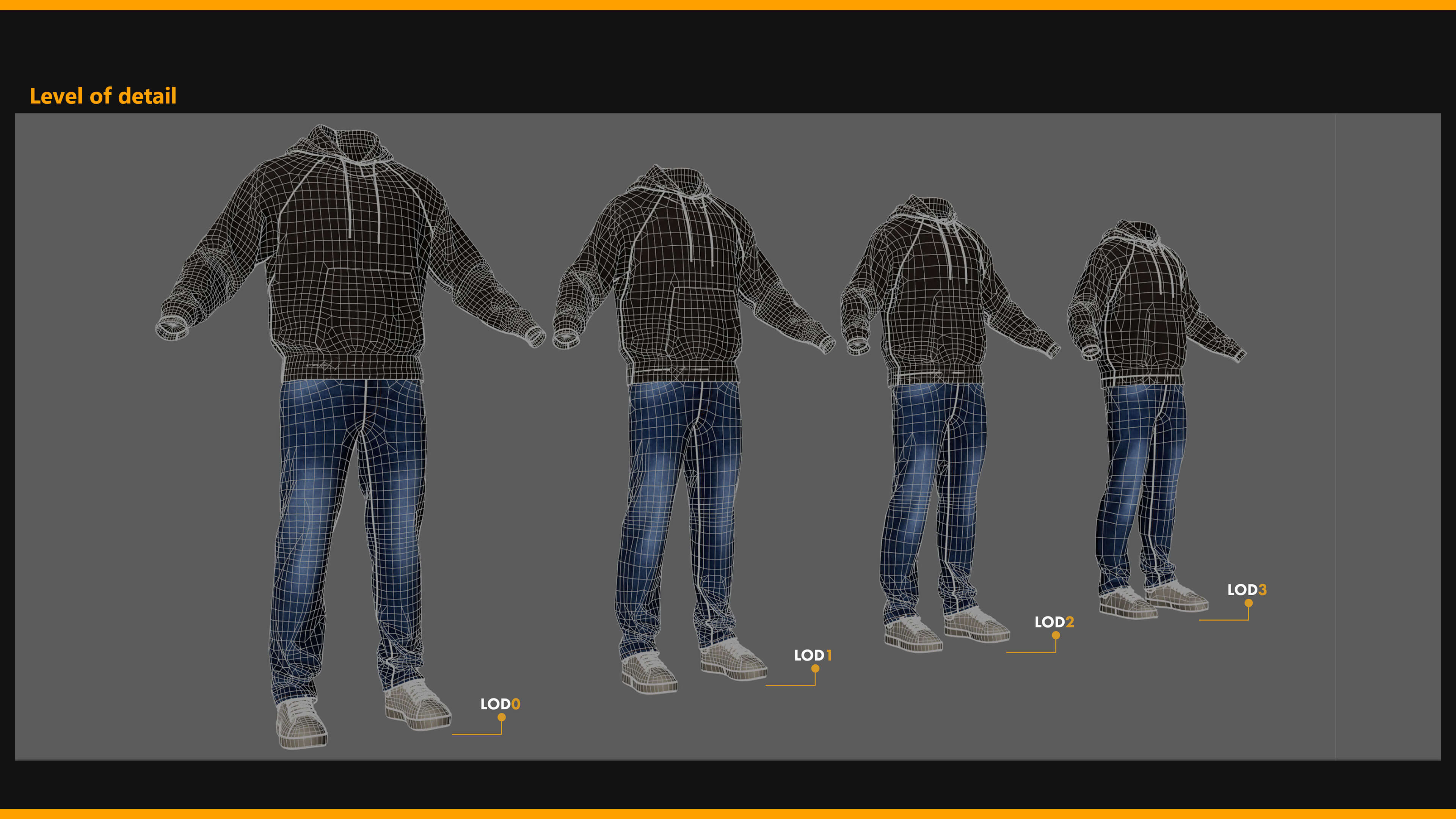 Urban Street Casual Outfit 003 ZBrush / Clo3D &amp Marvelo 3D Model