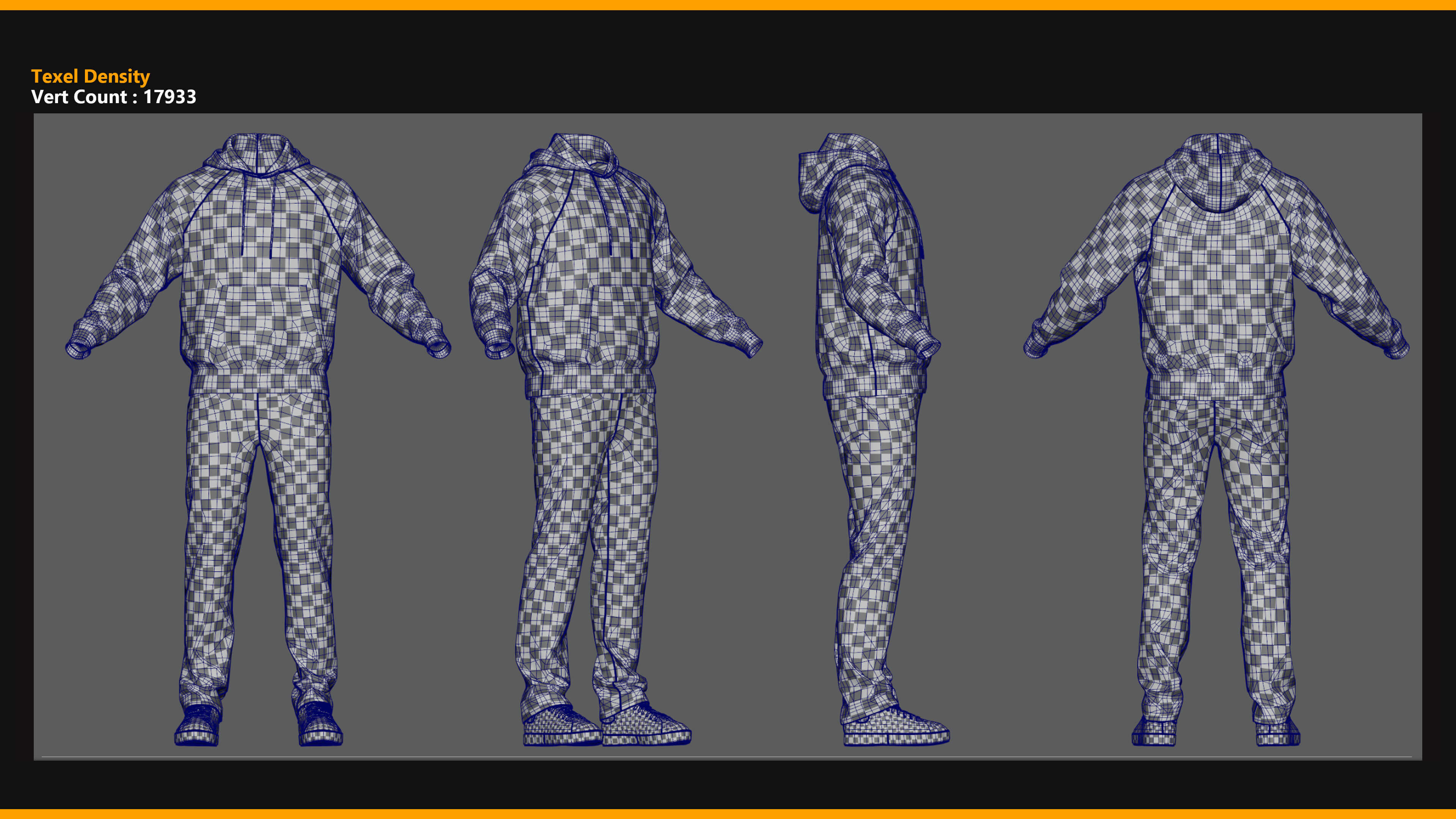 Urban Street Casual Outfit 003 ZBrush / Clo3D & Marvelo 3D Model