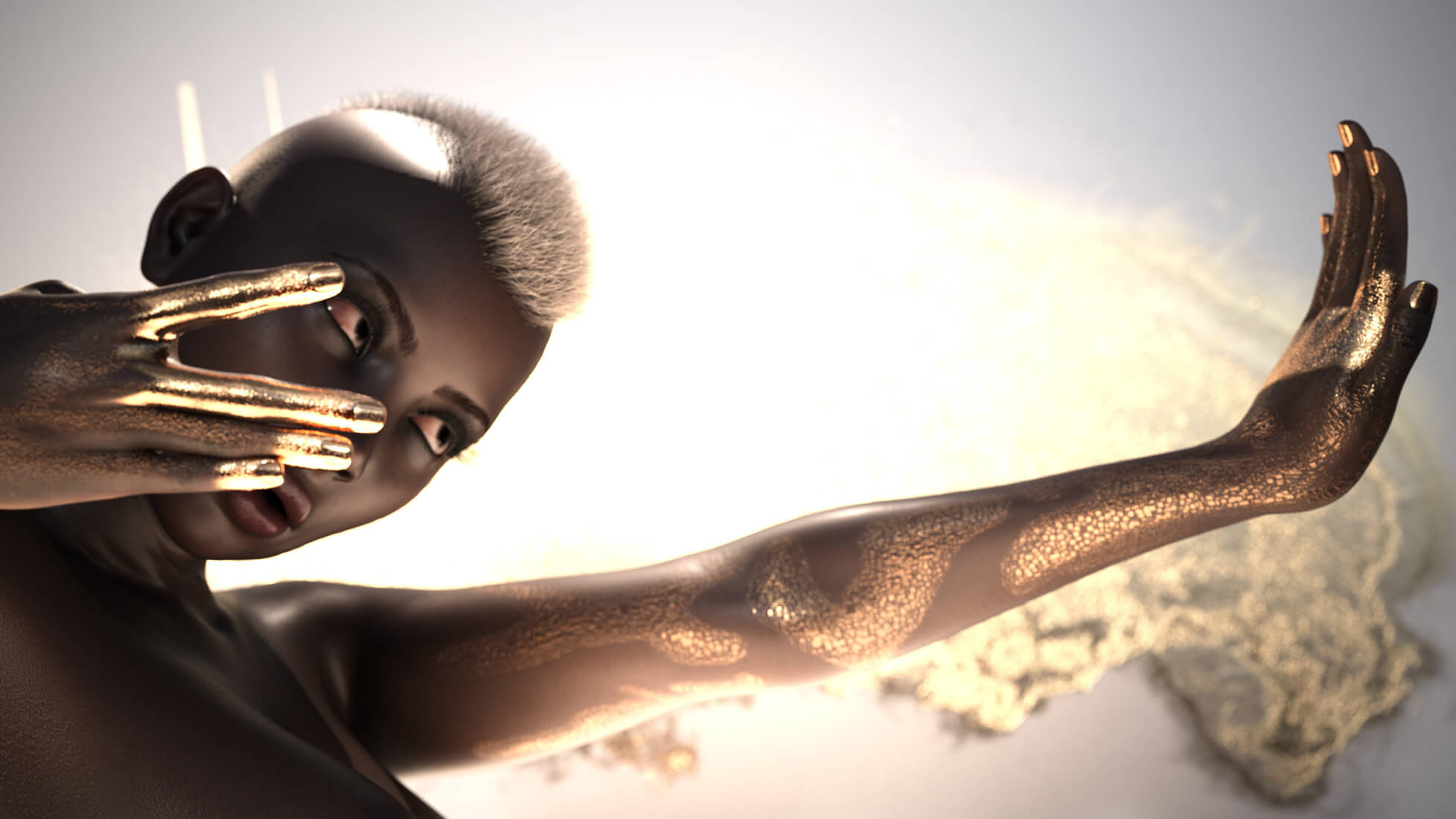 CMF BGH1 3D Render, Digital Artwork by ChickenTooth