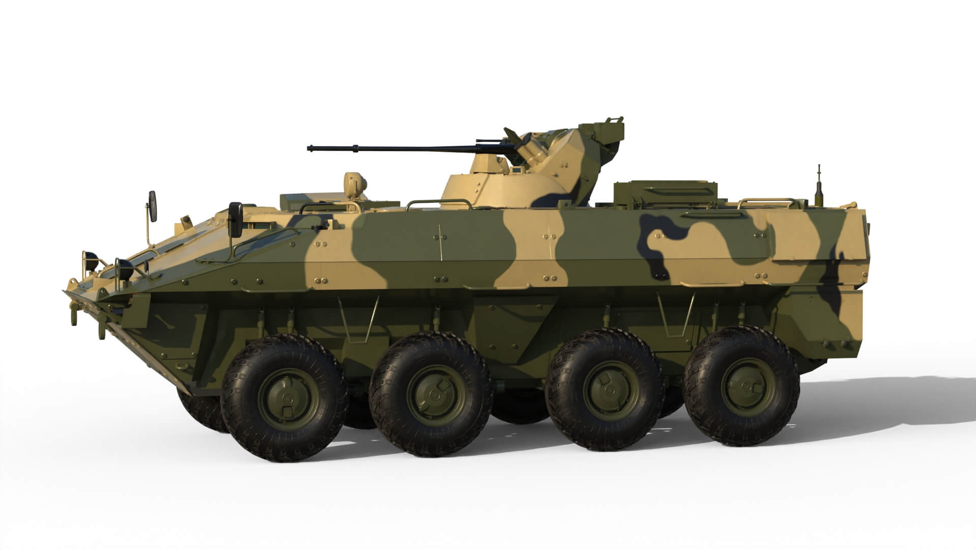 BTR-22 Armoured Personnel Carrier 3D Model