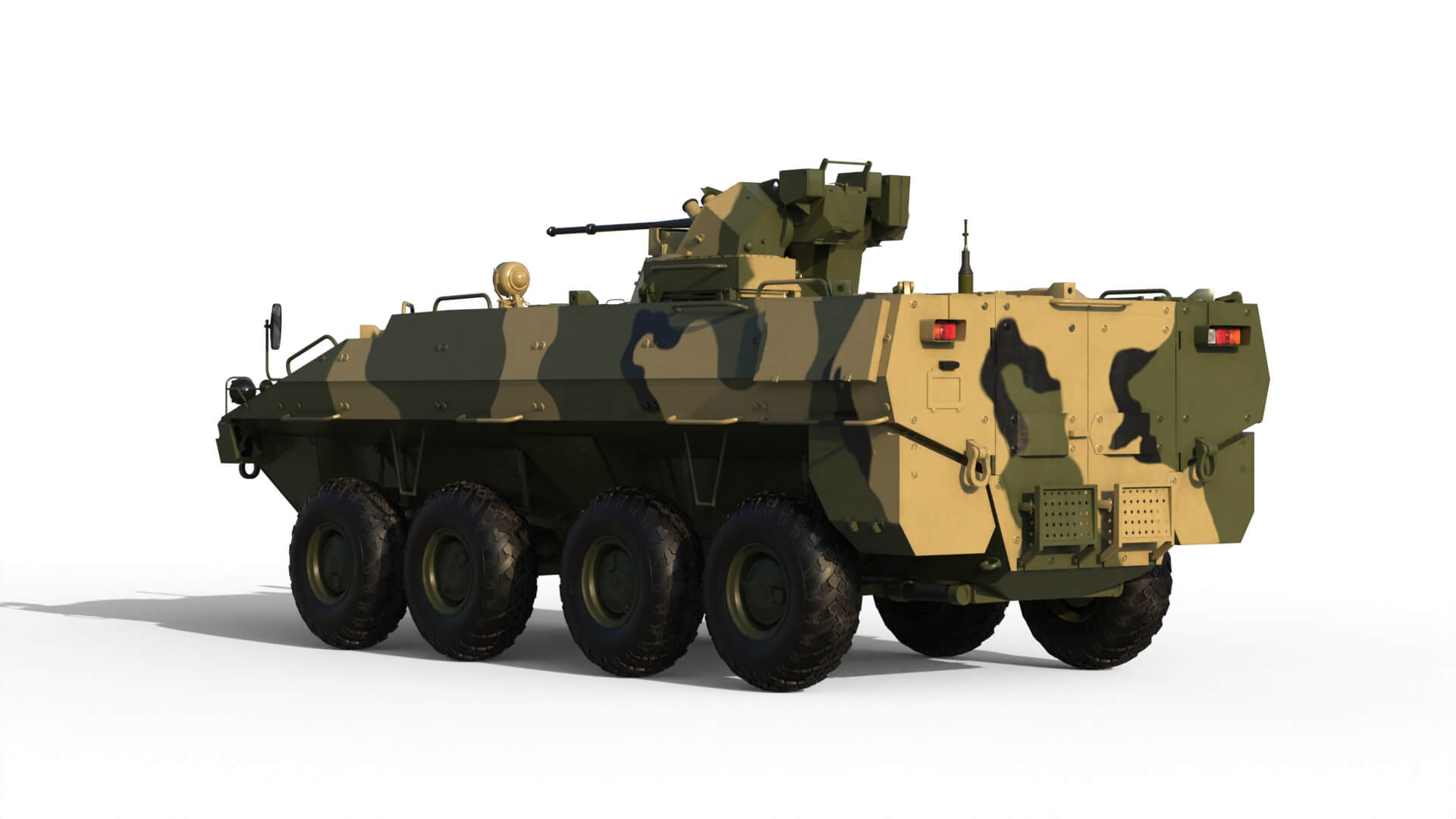 BTR-22 Armoured Personnel Carrier 3D Model