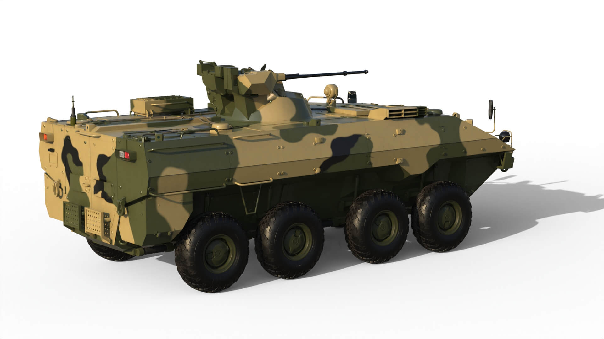 BTR-22 Armoured Personnel Carrier 3D Model