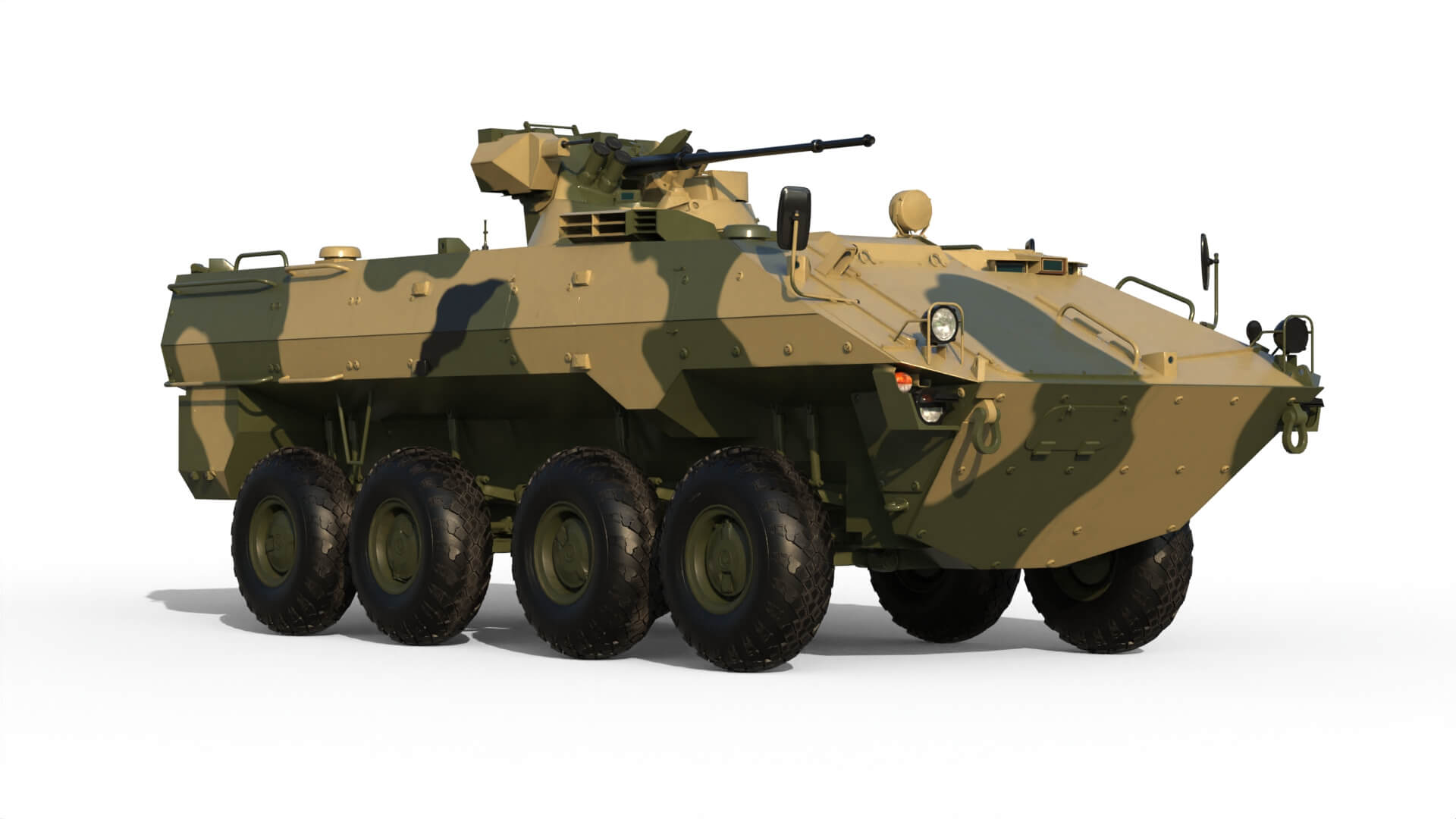 BTR-22 Armoured Personnel Carrier 3D Model