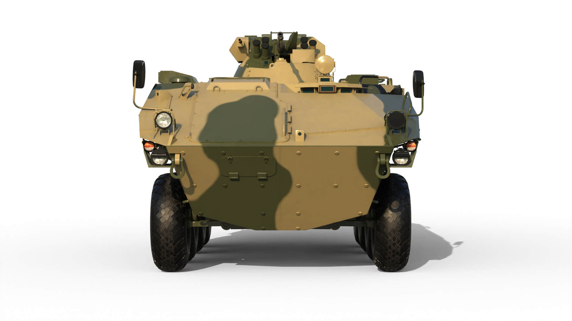 BTR-22 Armoured Personnel Carrier 3D Model