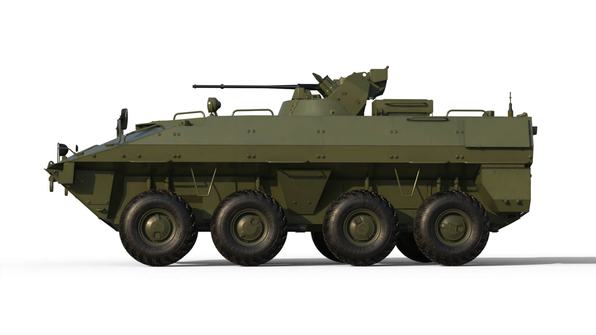 BTR-22 Armoured Personnel Carrier 3D Model