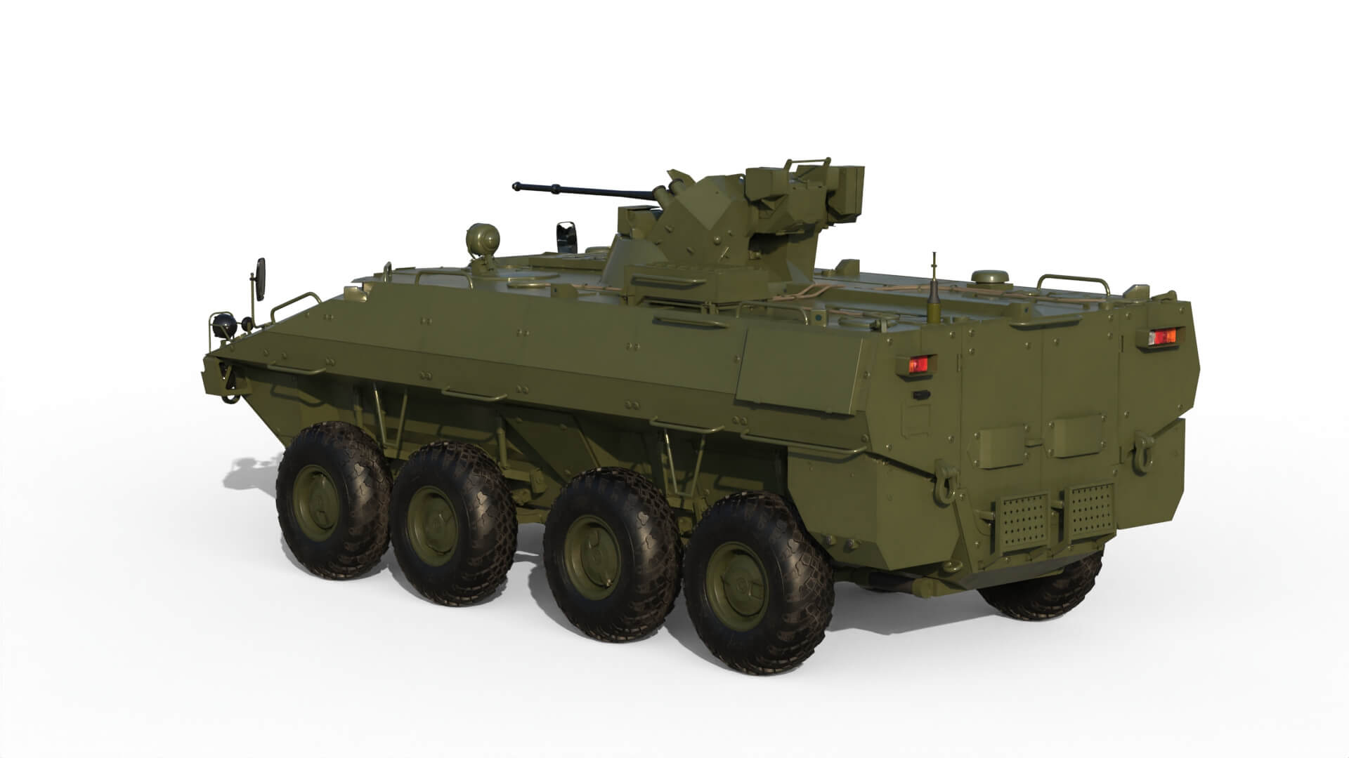 BTR-22 Armoured Personnel Carrier 3D Model