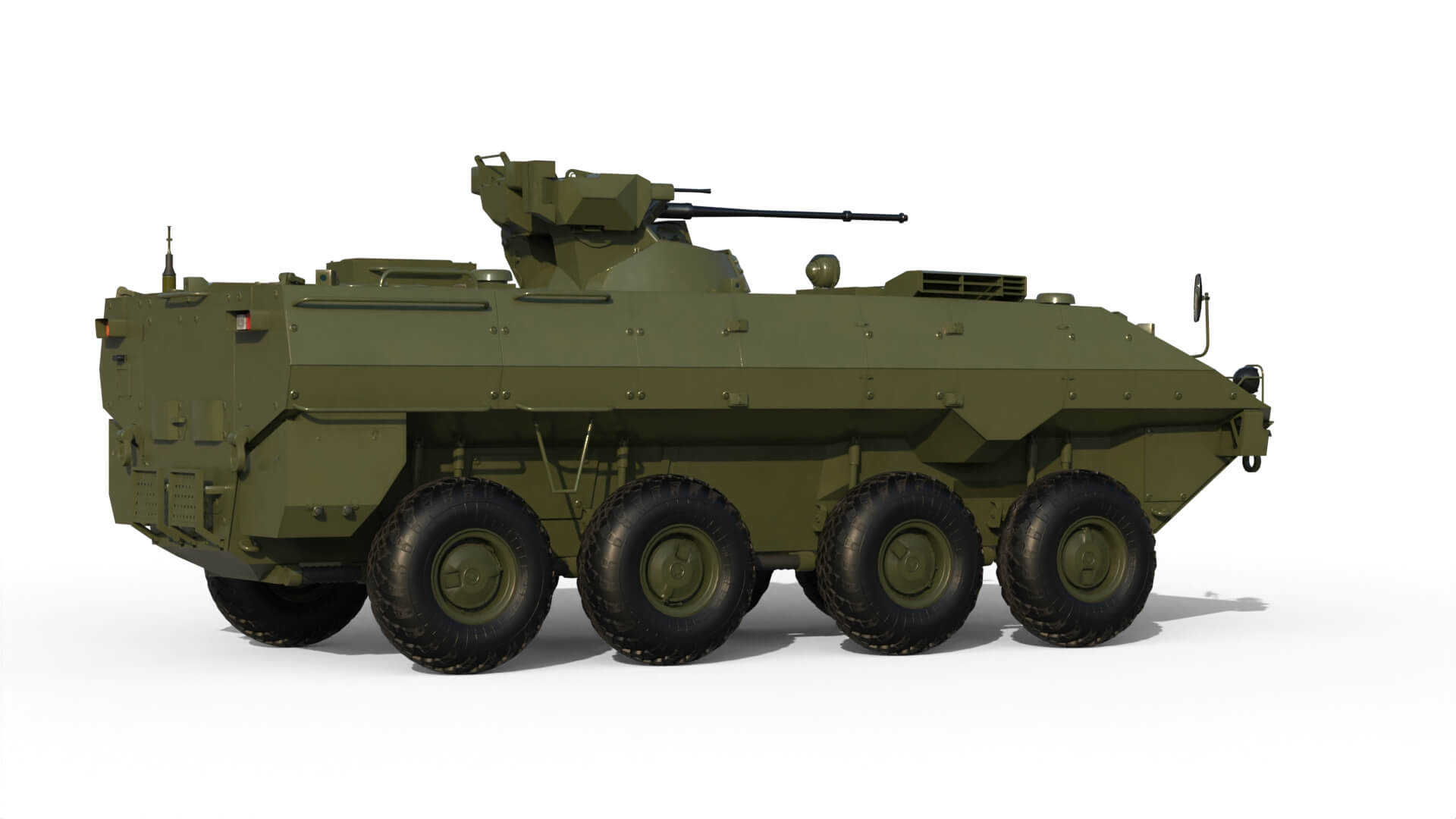 BTR-22 Armoured Personnel Carrier 3D Model