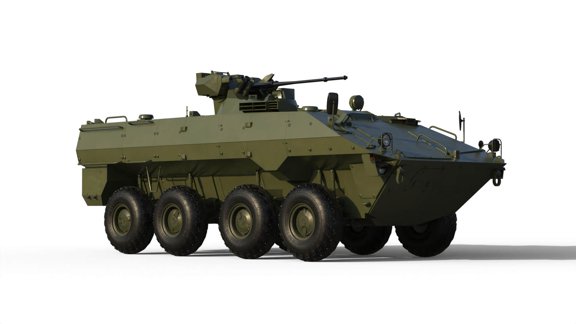 BTR-22 Armoured Personnel Carrier 3D Model