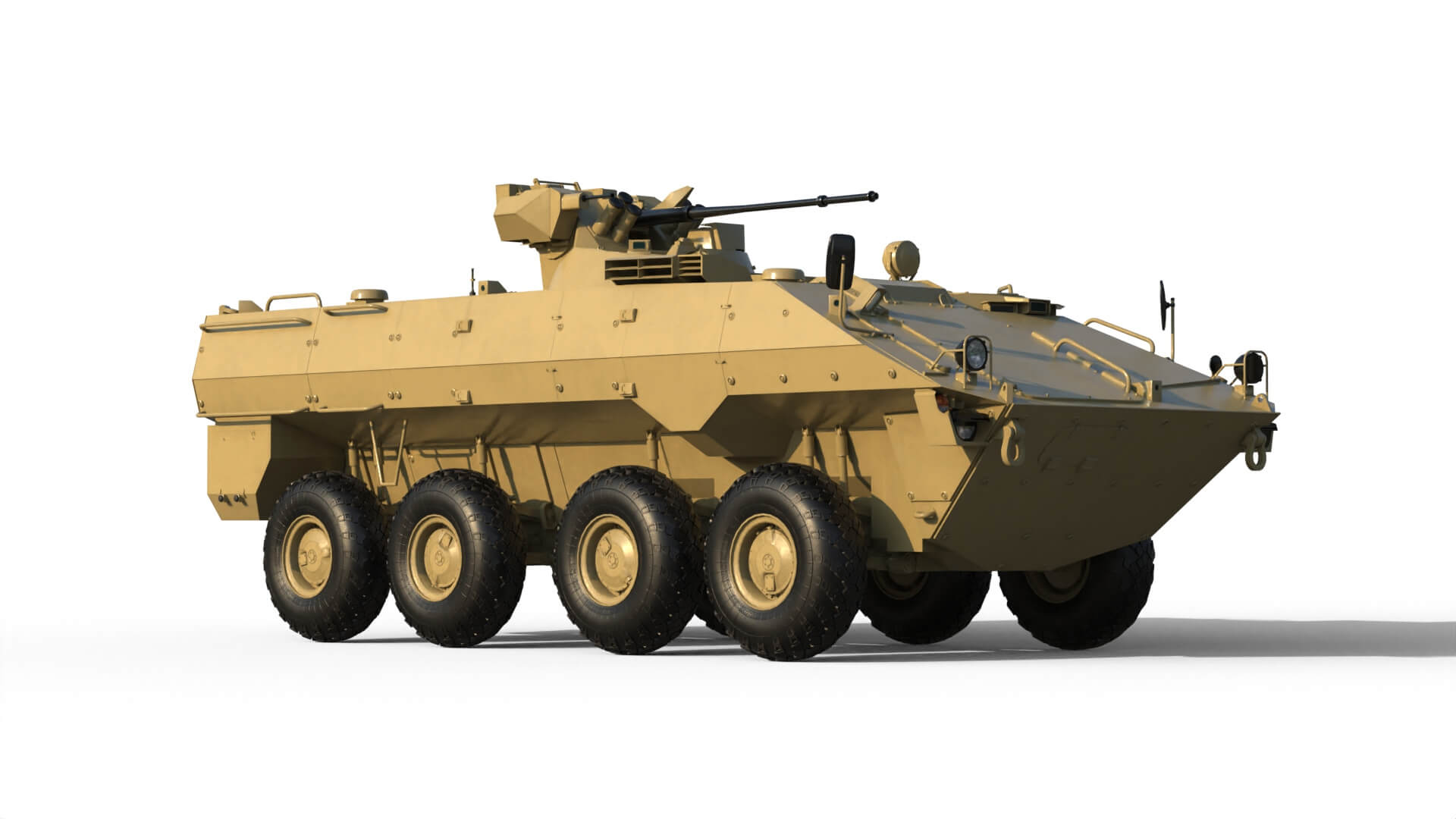 BTR-22 Armoured Personnel Carrier 3D Model