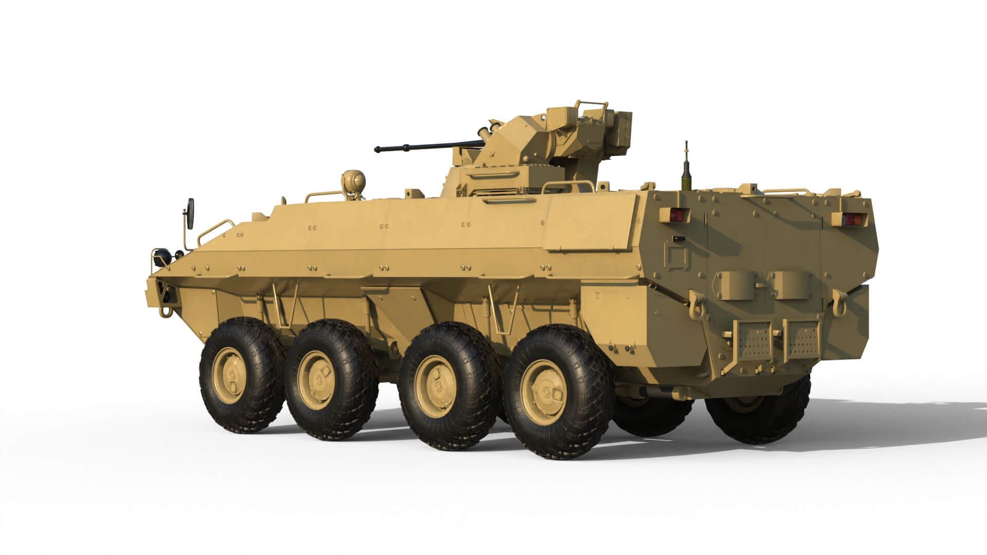 BTR-22 Armoured Personnel Carrier 3D Model