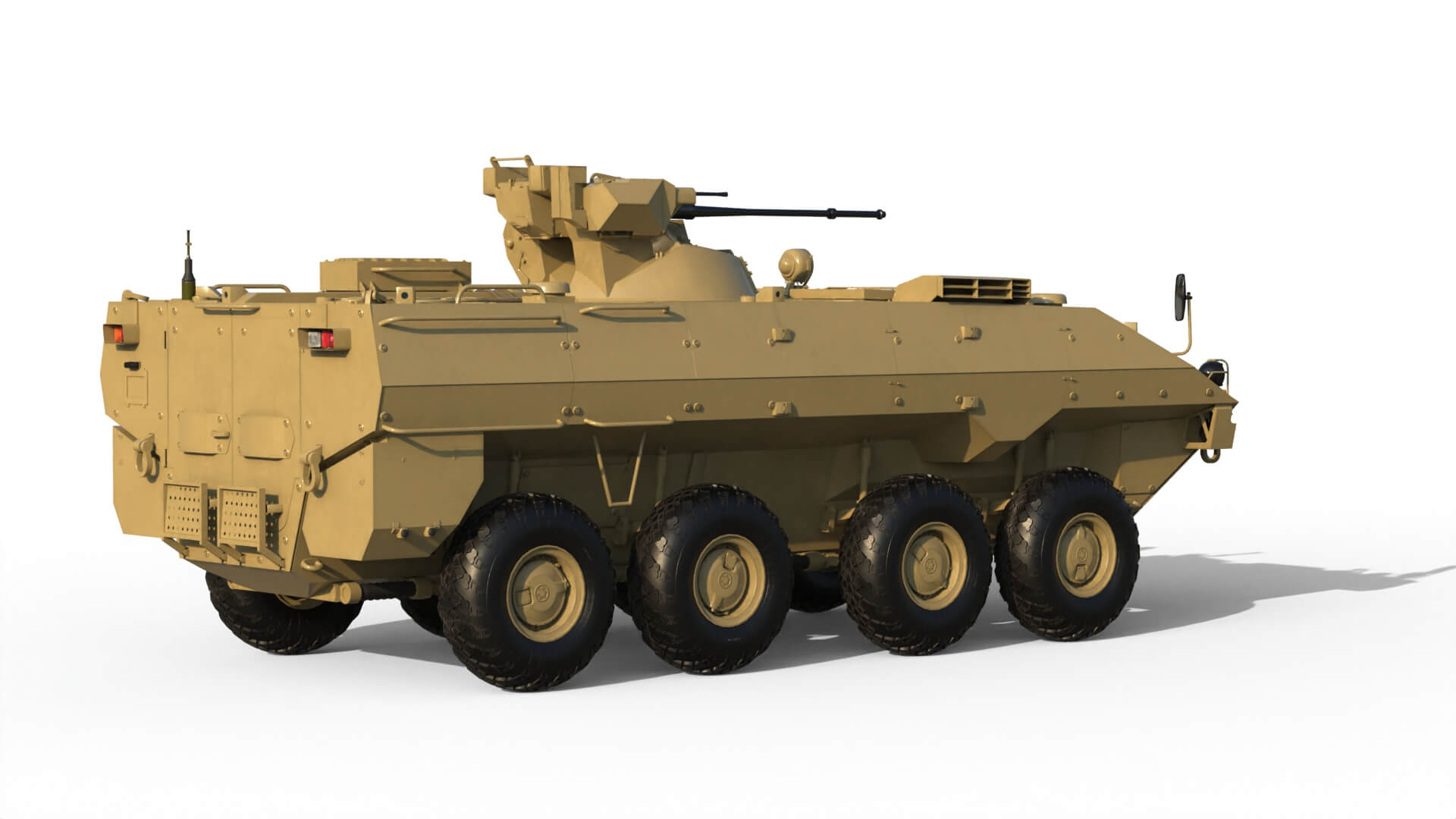 BTR-22 Armoured Personnel Carrier 3D Model