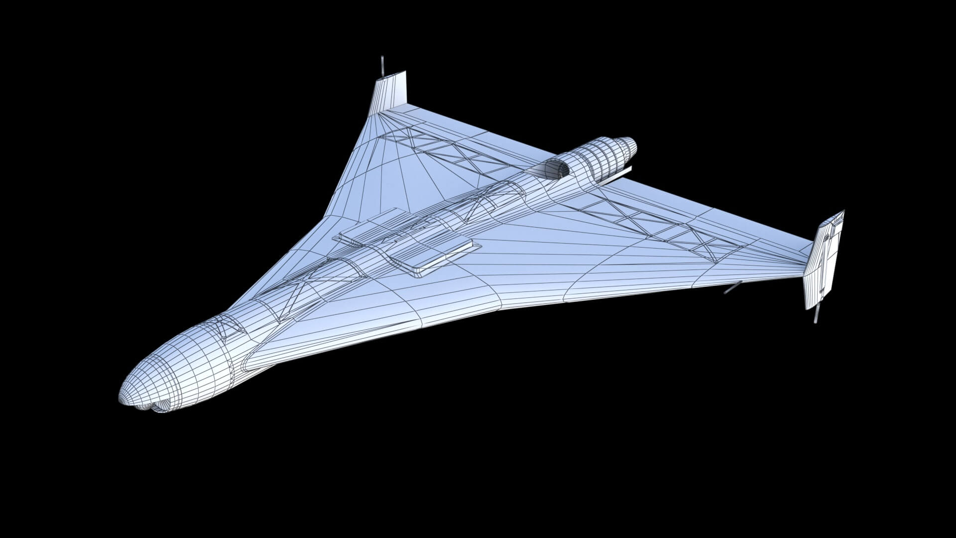 Geran-4 Drone 3D Model