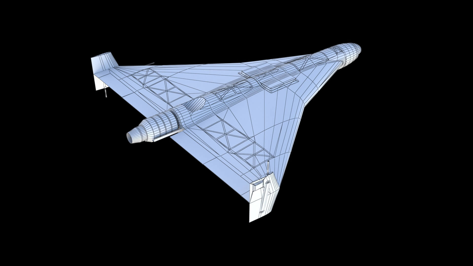 Geran-4 Drone 3D Model
