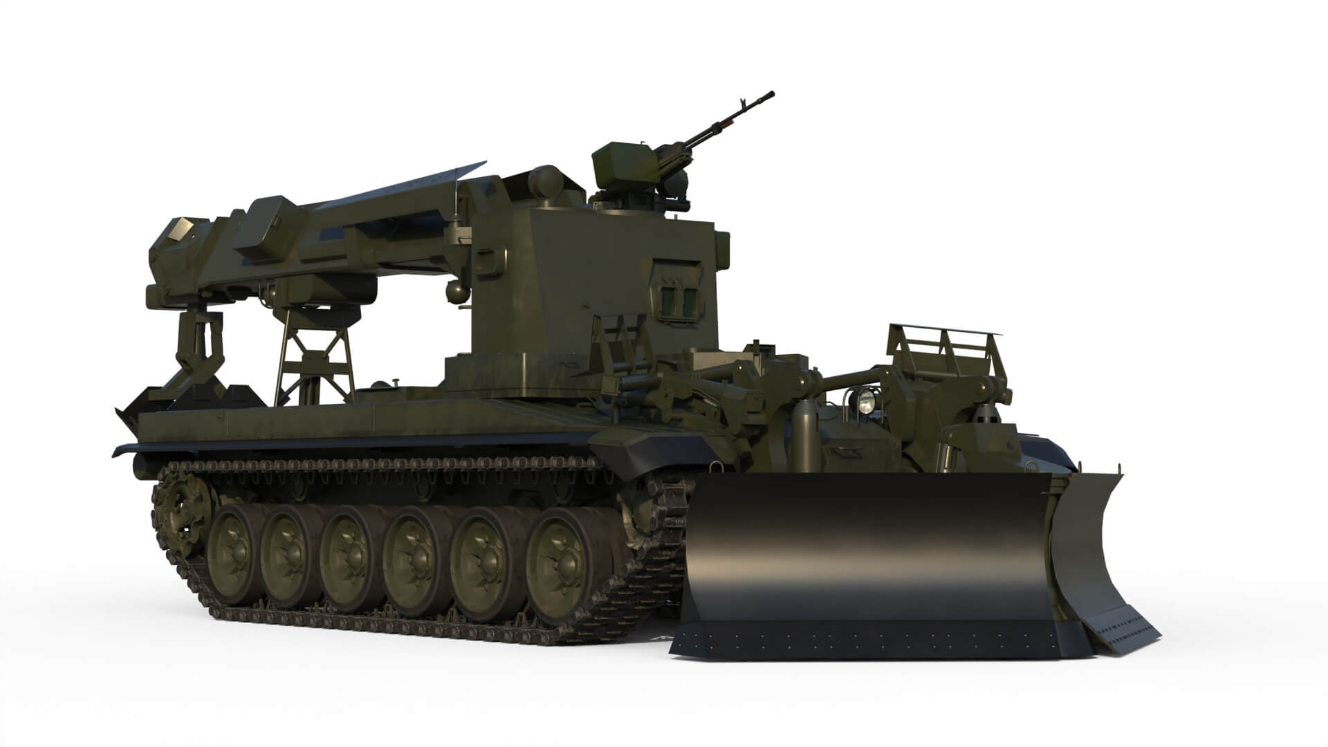 IMR-3M Multipurpose Engineering Vehicle 3D Model