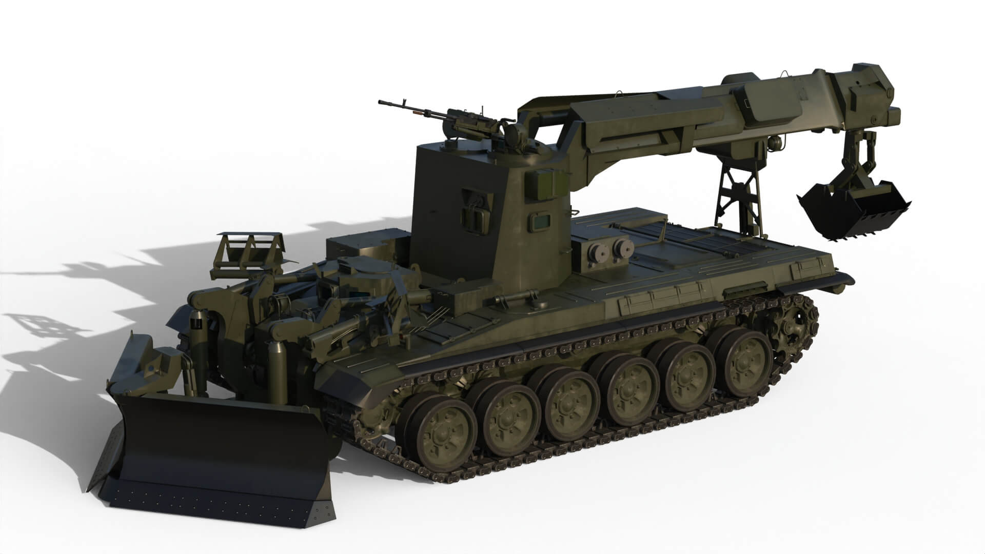 IMR-3M Multipurpose Engineering Vehicle 3D Model