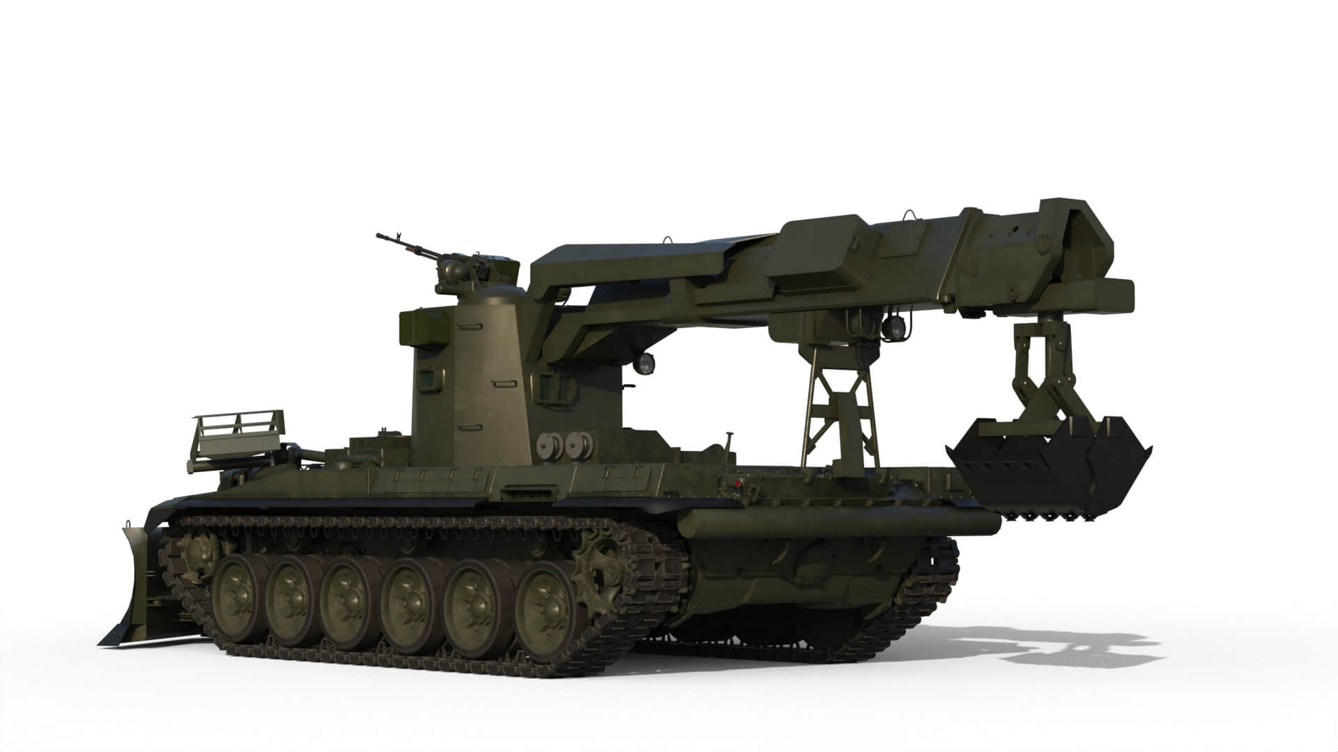 IMR-3M Multipurpose Engineering Vehicle 3D Model
