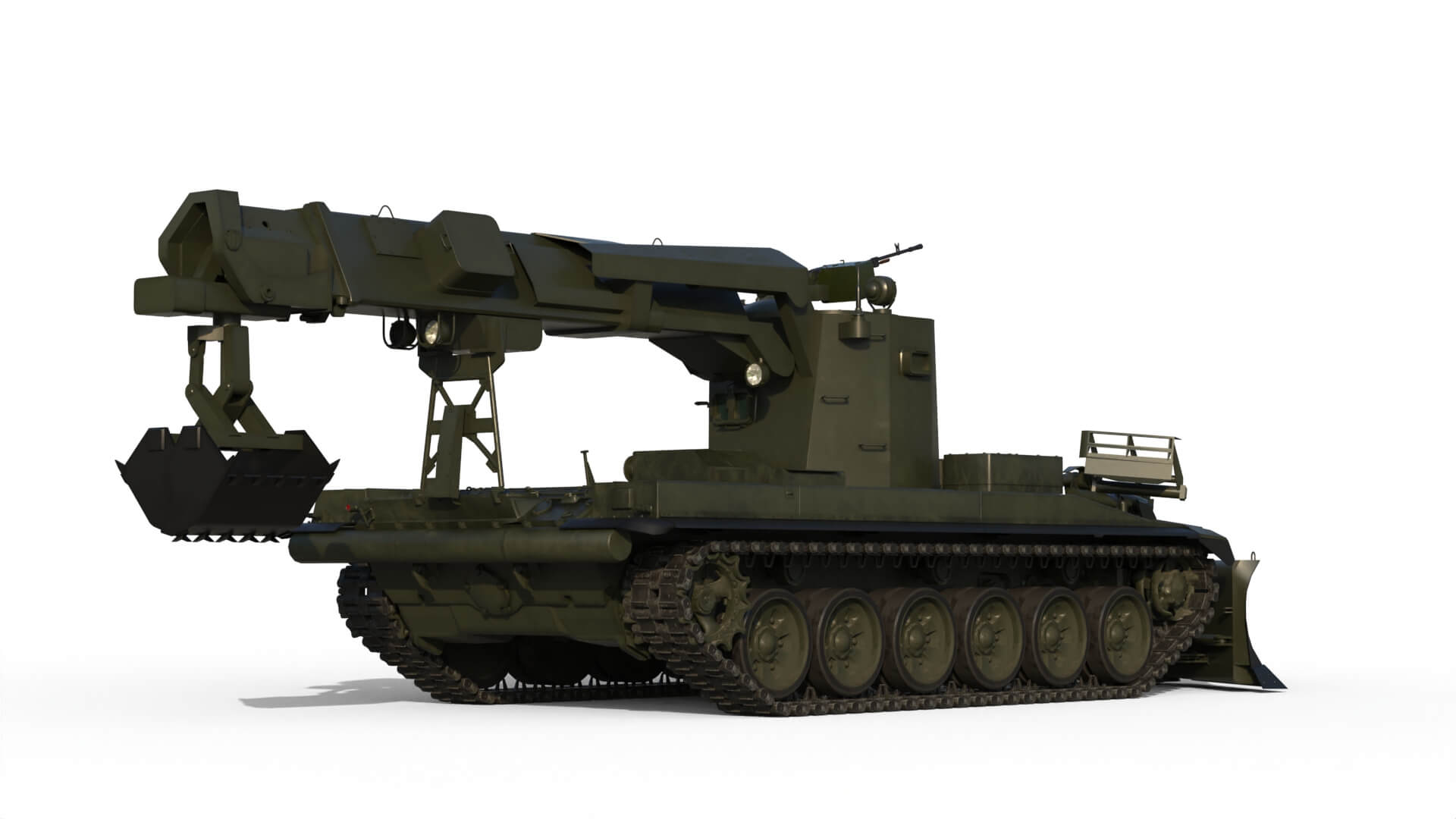 IMR-3M Multipurpose Engineering Vehicle 3D Model
