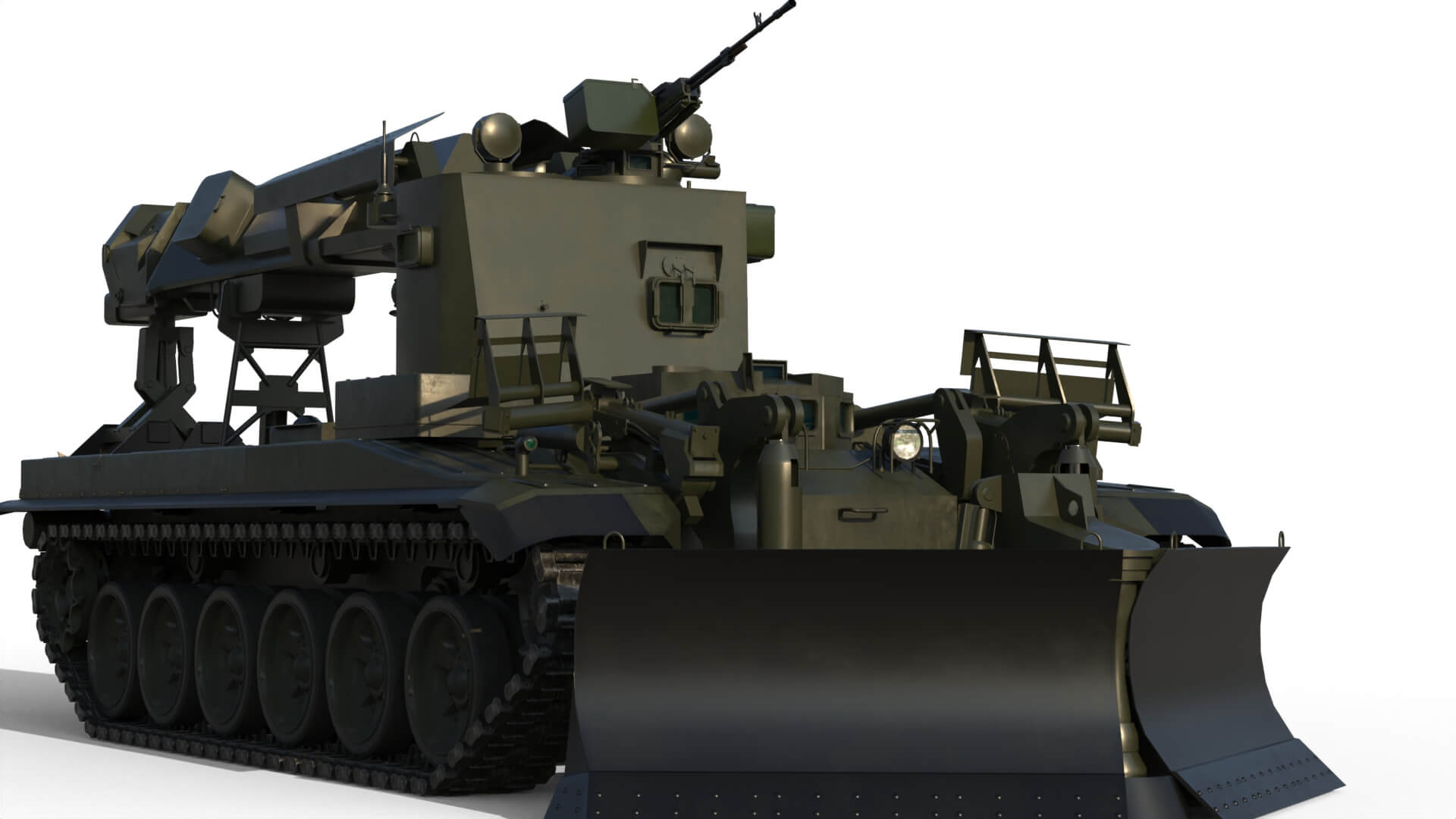 IMR-3M Multipurpose Engineering Vehicle 3D Model