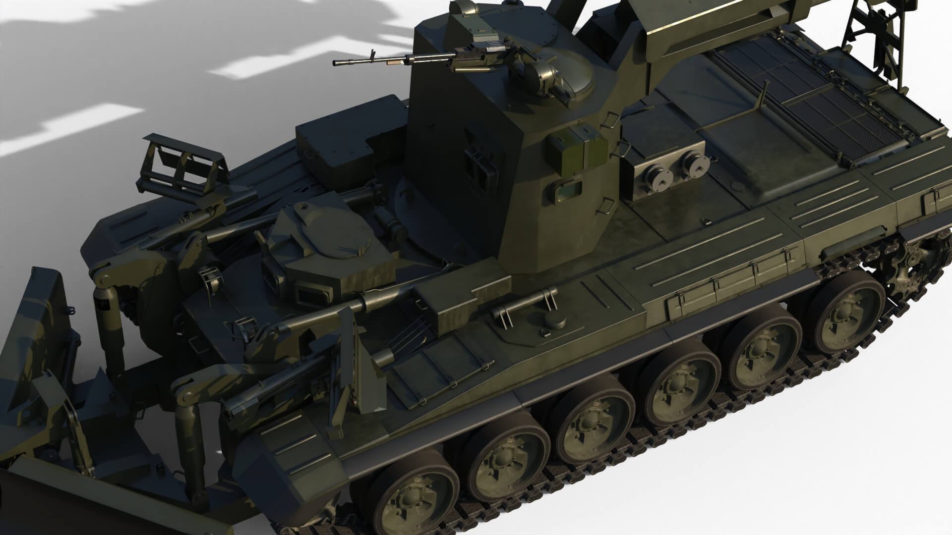 IMR-3M Multipurpose Engineering Vehicle 3D Model
