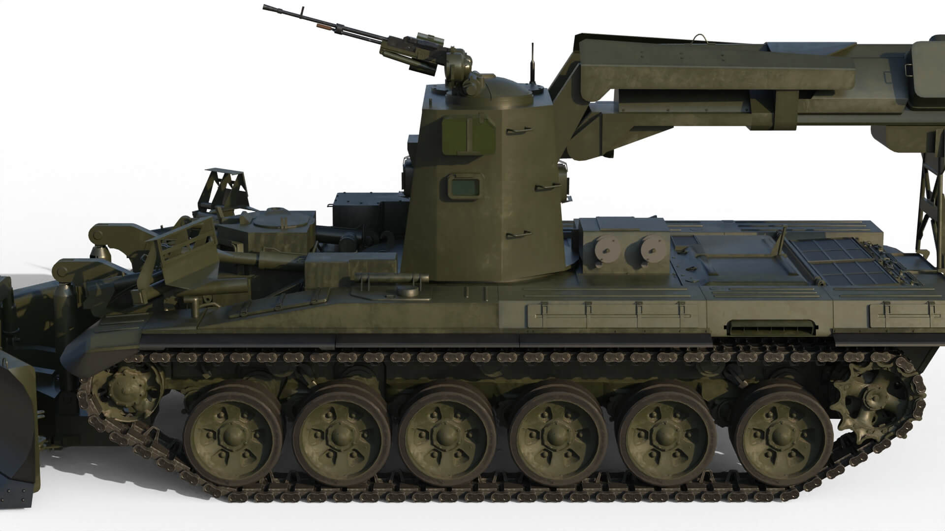 IMR-3M Multipurpose Engineering Vehicle 3D Model