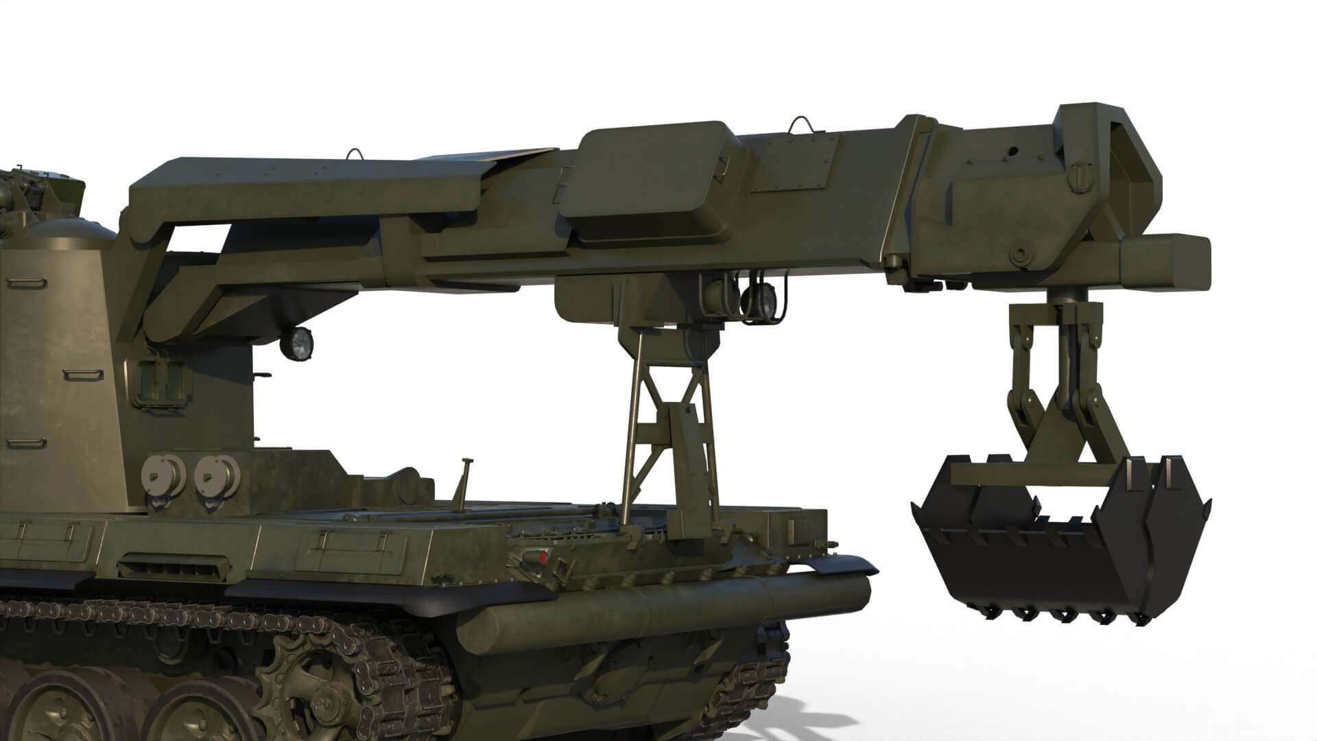 IMR-3M Multipurpose Engineering Vehicle 3D Model