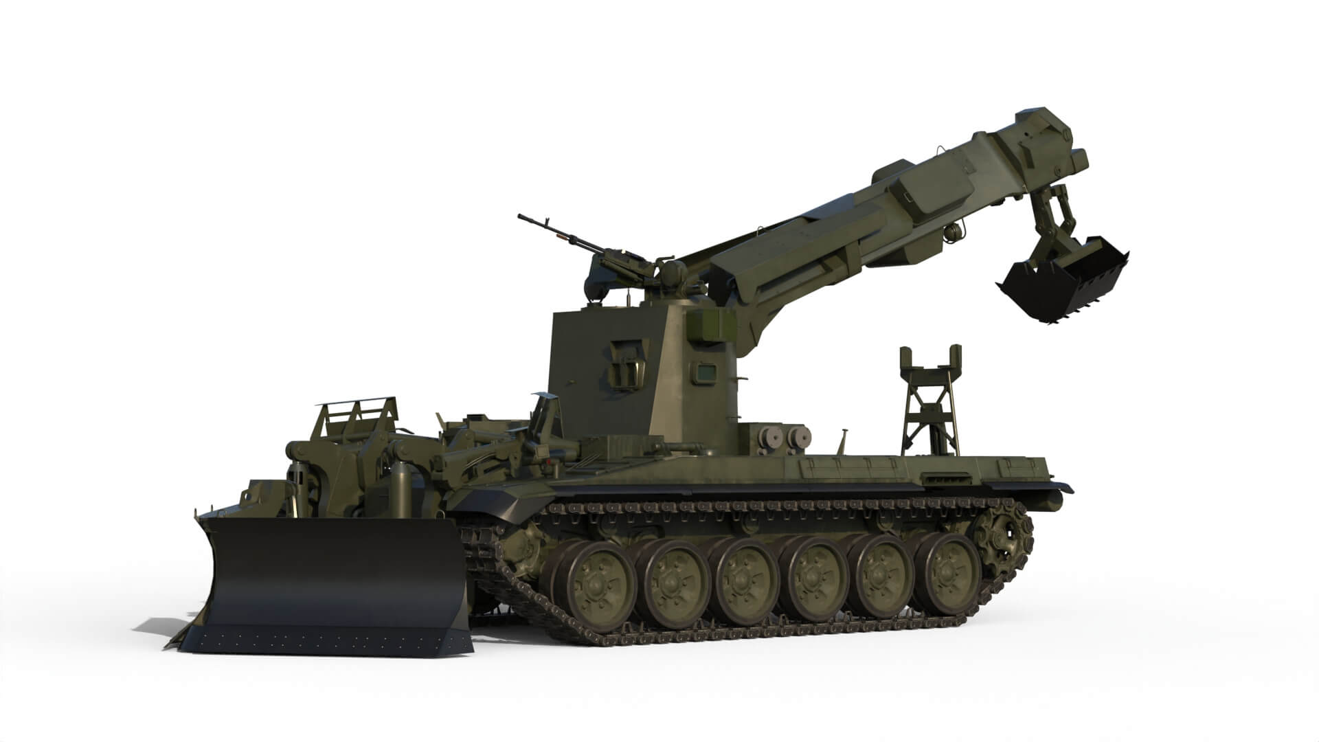 IMR-3M Multipurpose Engineering Vehicle 3D Model